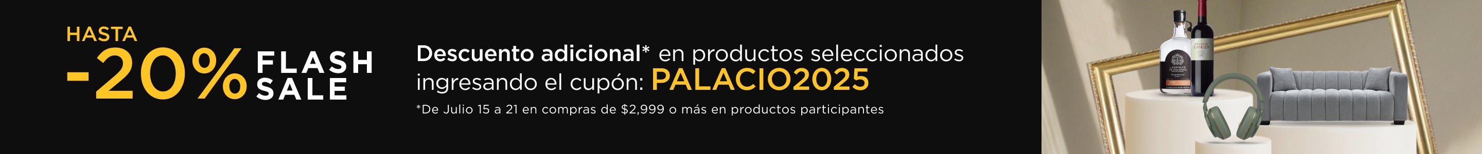 Flash Sale 20% de descuento adicional 