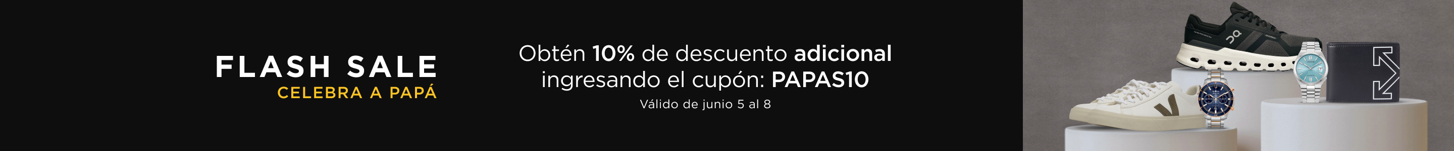Flash Sale 10% de descuento adicional 