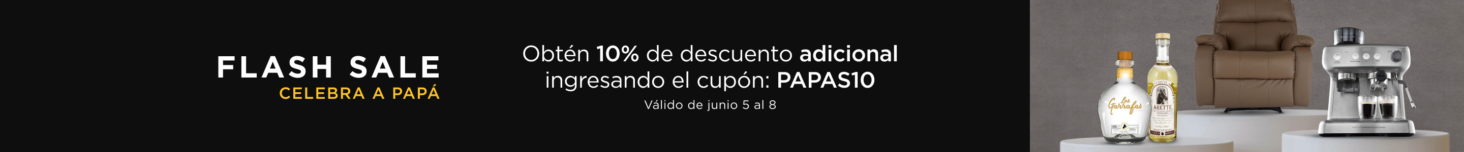 Flash Sale 10% de descuento adicional 