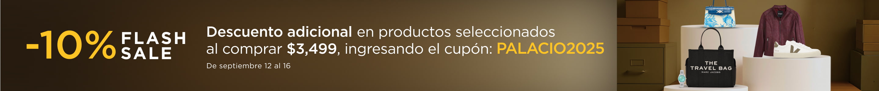 Flash Sale 10% de descuento adicional 
