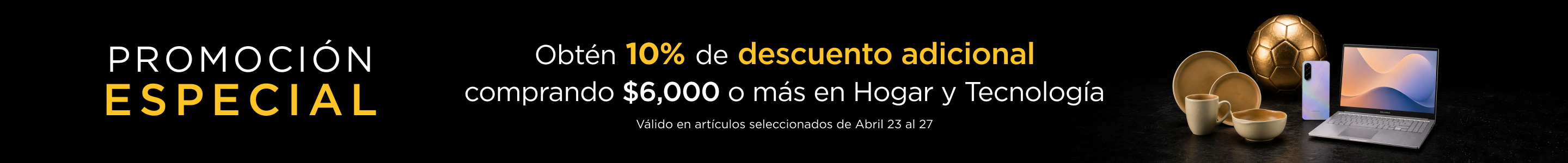 Flash Sale 10% de descuento adicional 