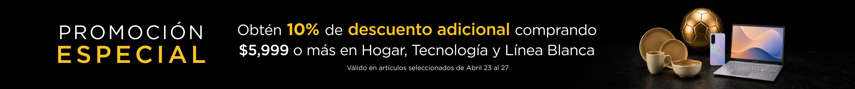 Flash Sale 10% de descuento adicional 