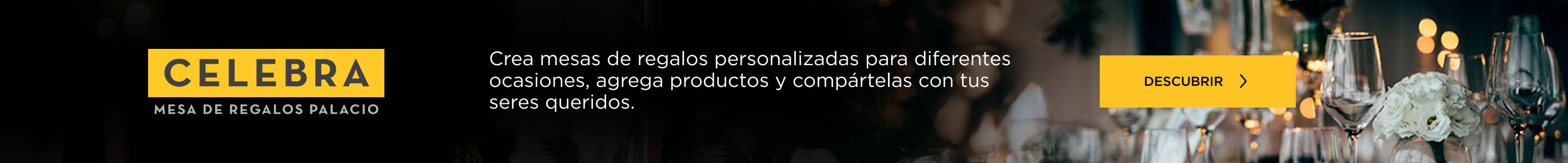 Celebra Mesa de regalos palacio