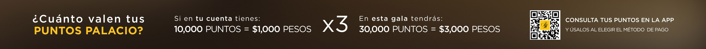 Tus puntos valen el cuadruple, febrero 23 y 24