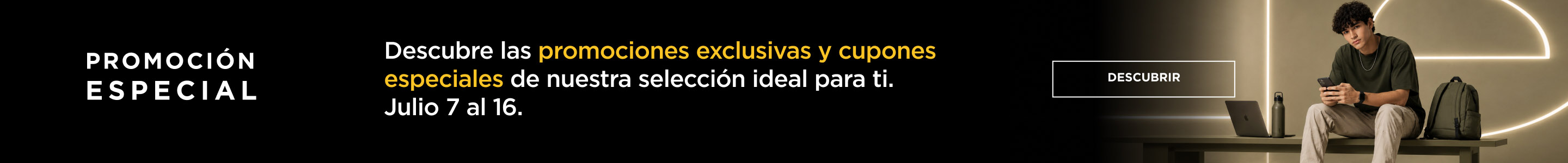 Cintillo de cupones especiales