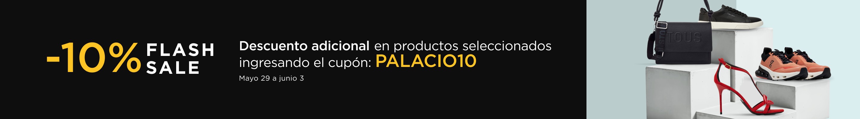 Flash Sale 10% de descuento adicional 