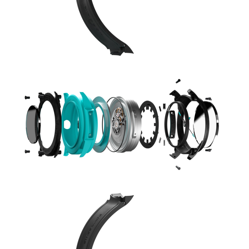 Un Mecánico automático esqueletado 