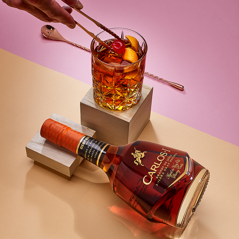 Potenciar las notas de madera del brandy