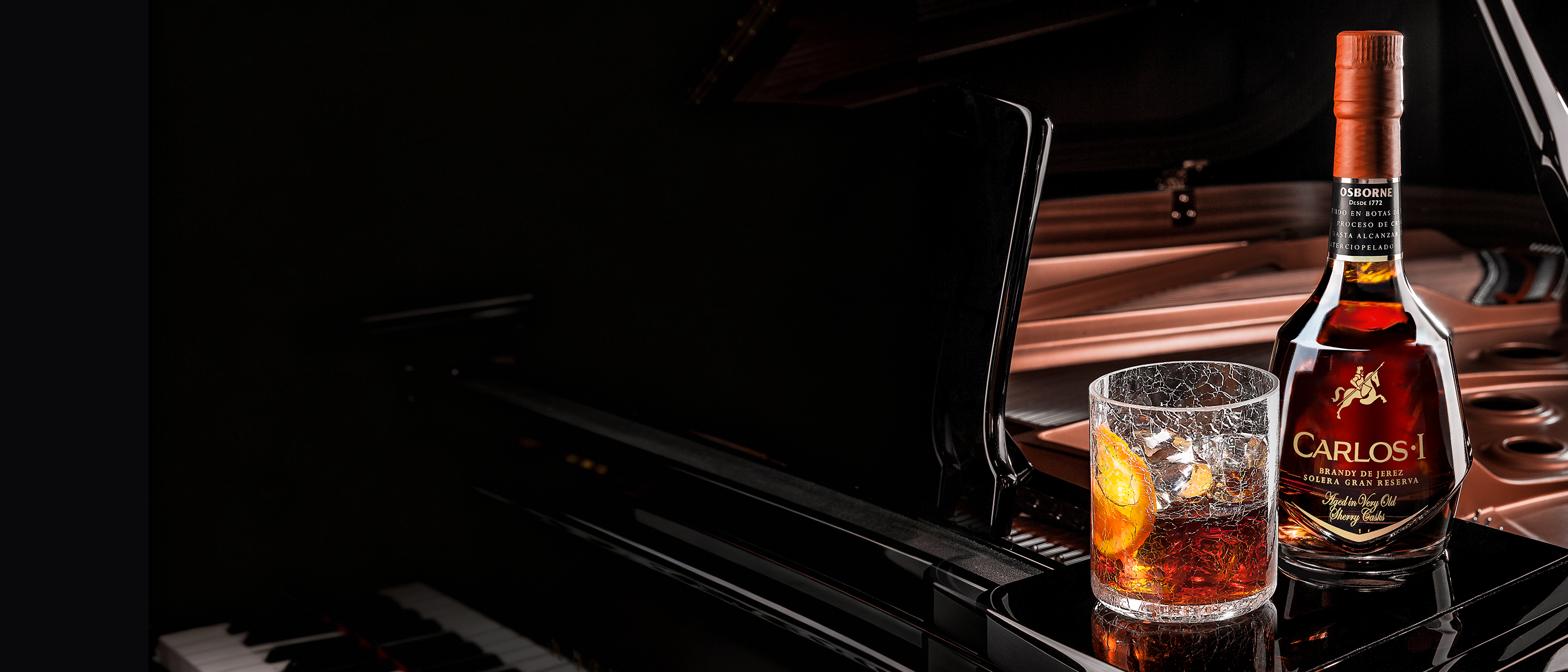 Carlos I, el brandy de Jerez Solera Gran Reserva 