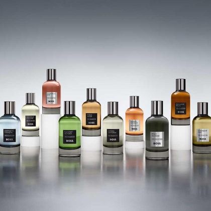 Varios frascos de perfunme BOSS
