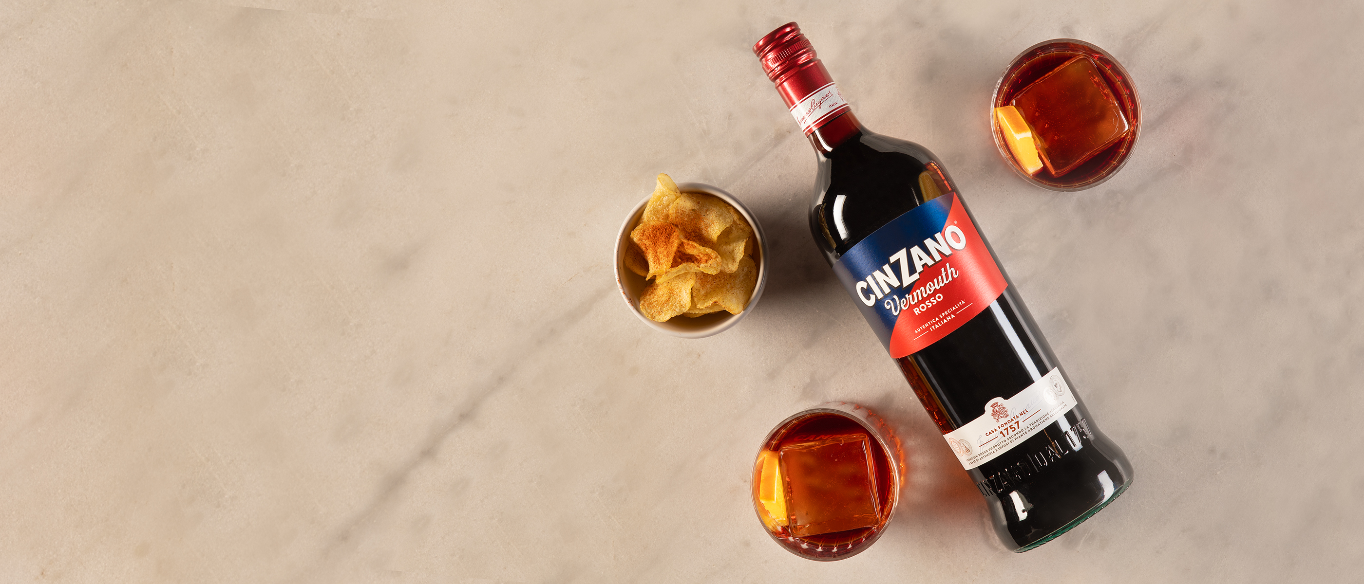 CINZANO VERMOUTH ROSSO