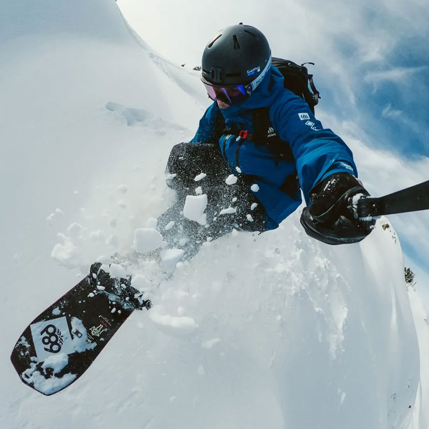 Campo de visión de 156° en formato completo 8:7