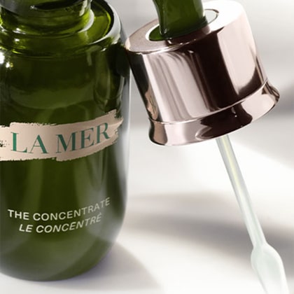frasco de tratamiento para la piel de La Mer