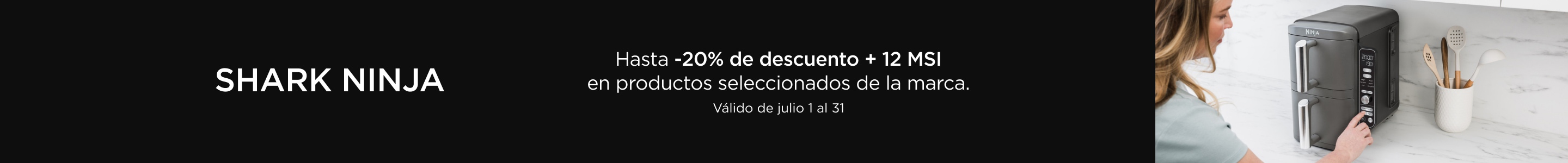 cintillo marca shark ninja