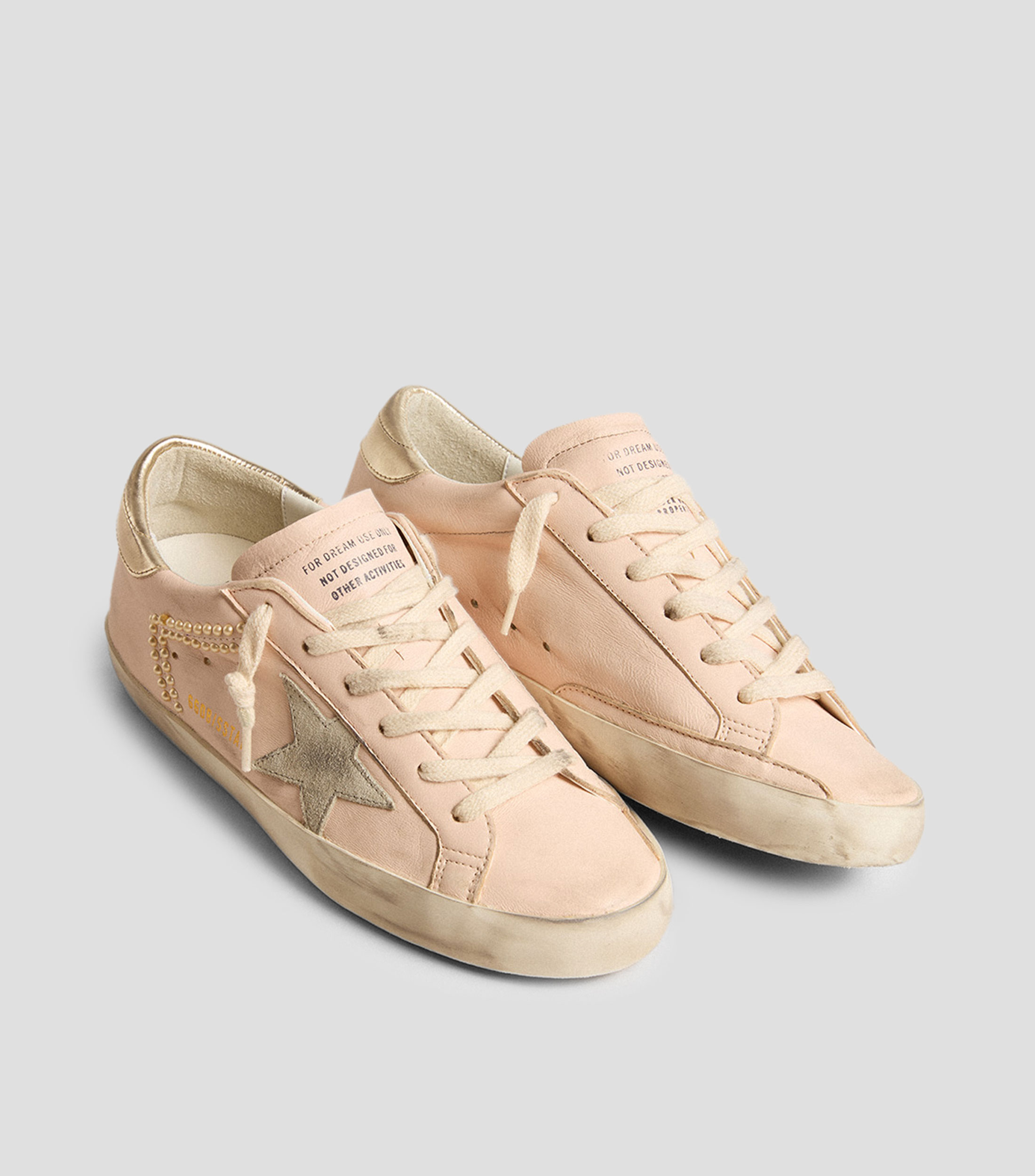 Tenis casuales en piel Super Star Mujer
