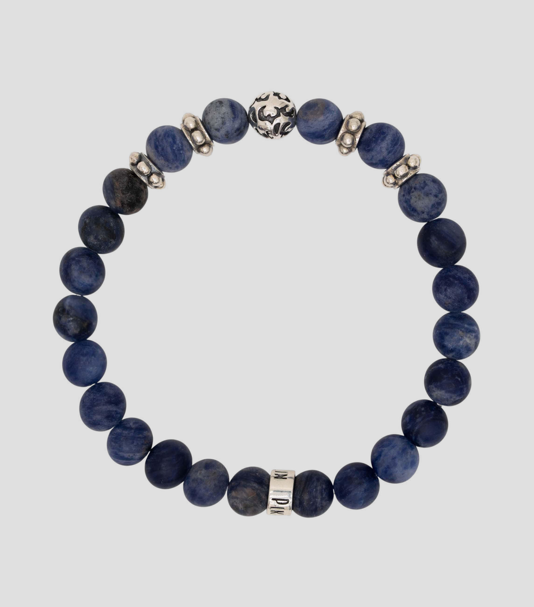 Brazalete con piedras Hombre