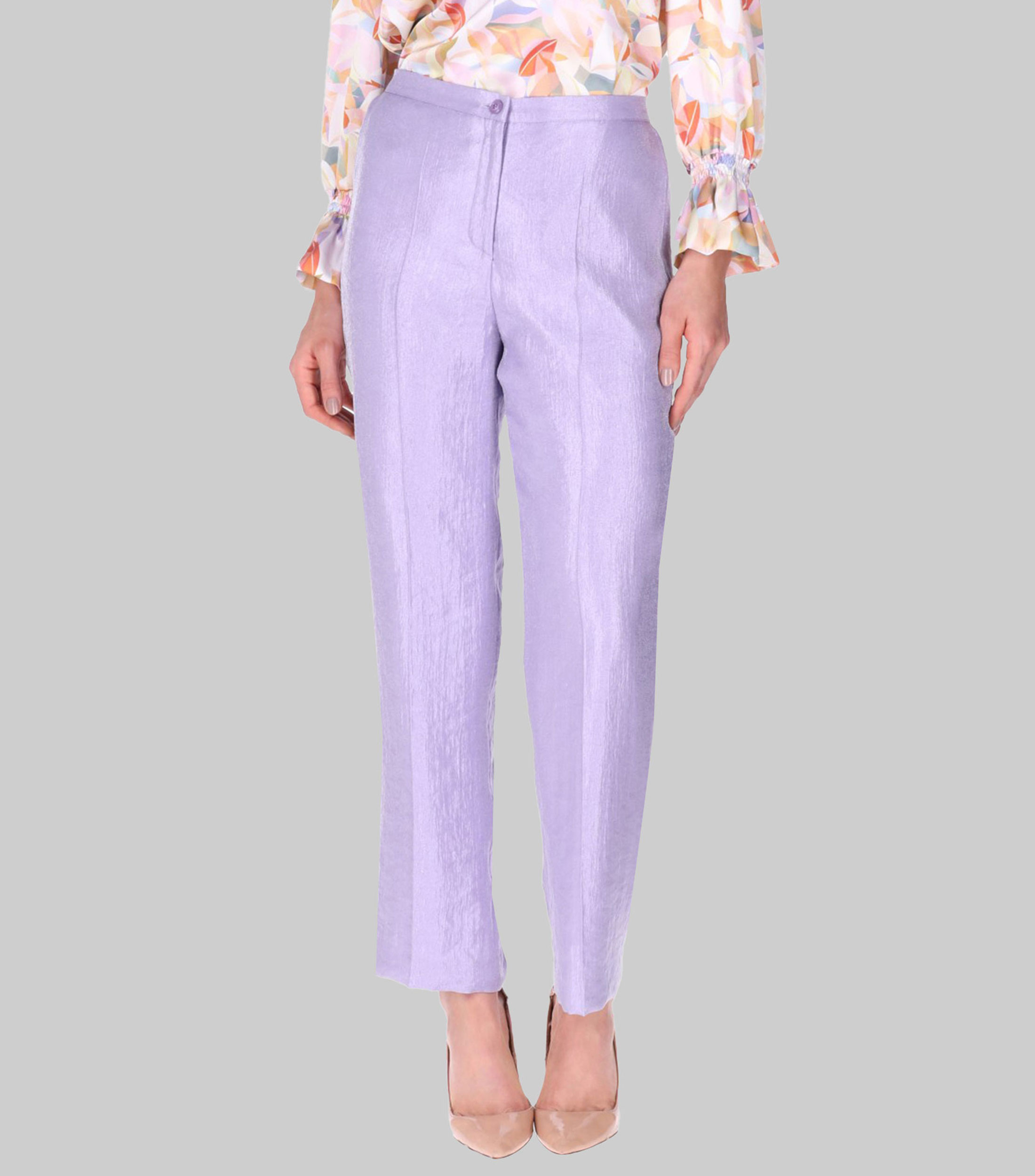 Pantalón satinado Petite Mujer