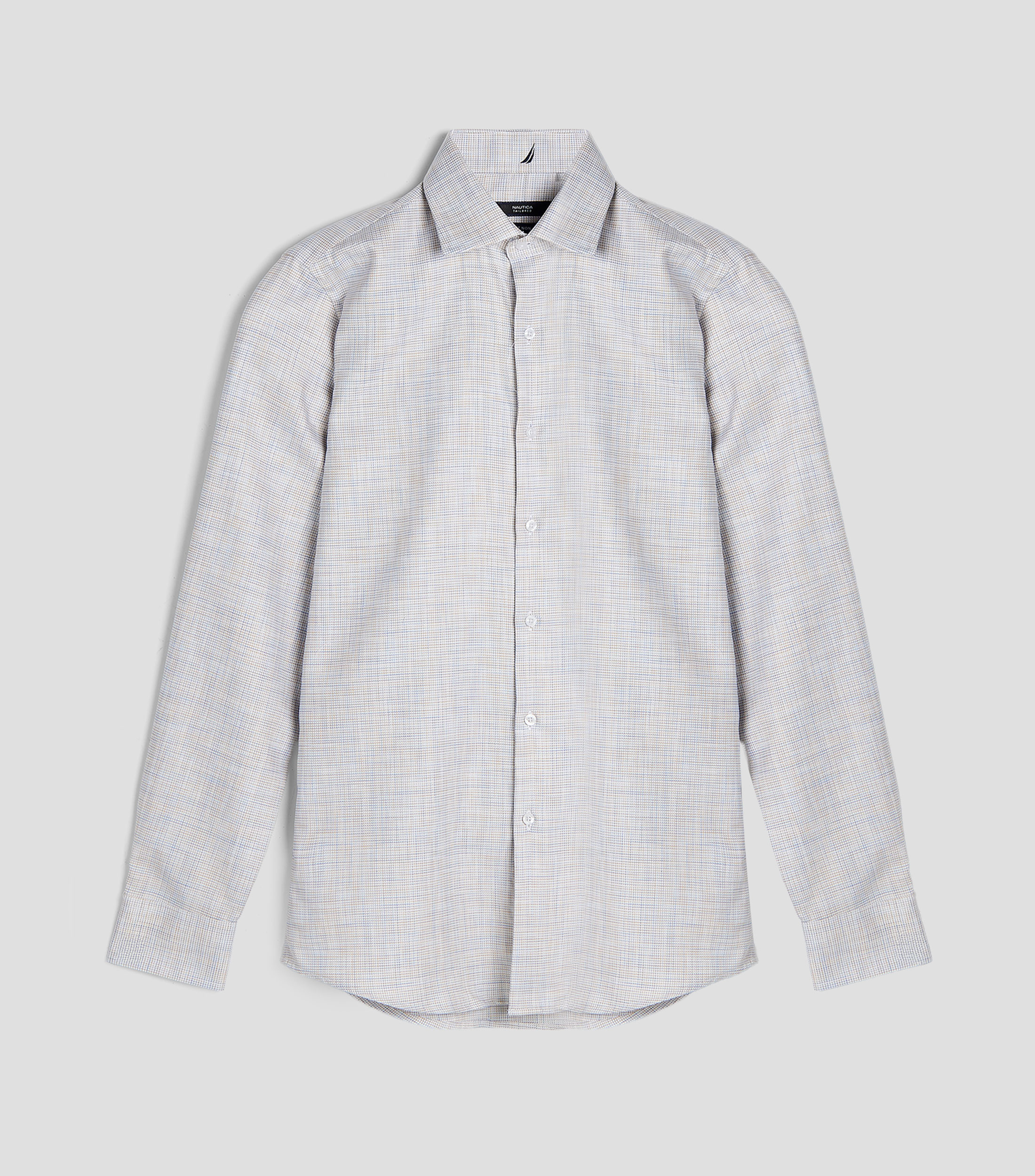 Camisa cuadros manga larga Hombre