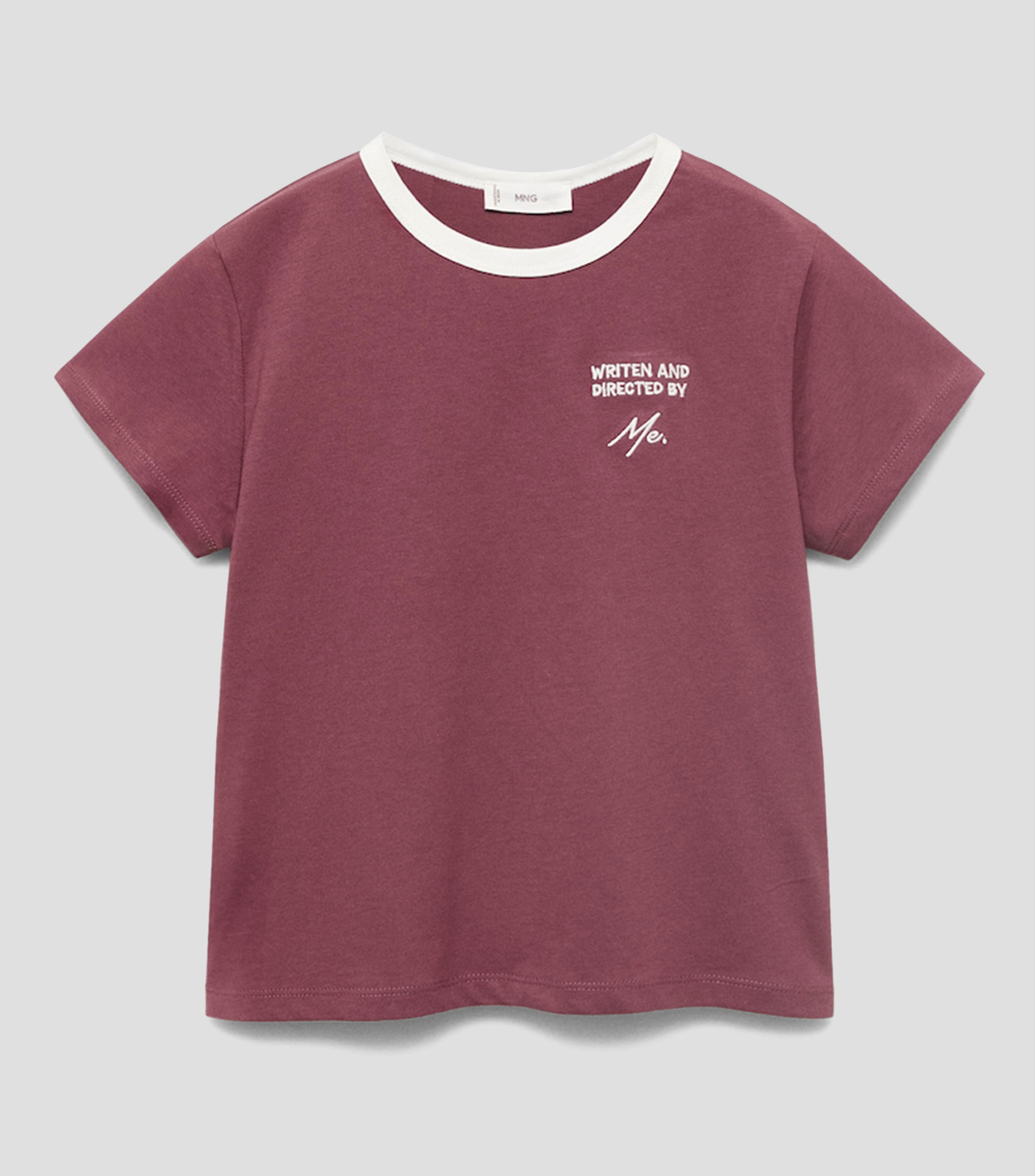 Playera con bordado Nina