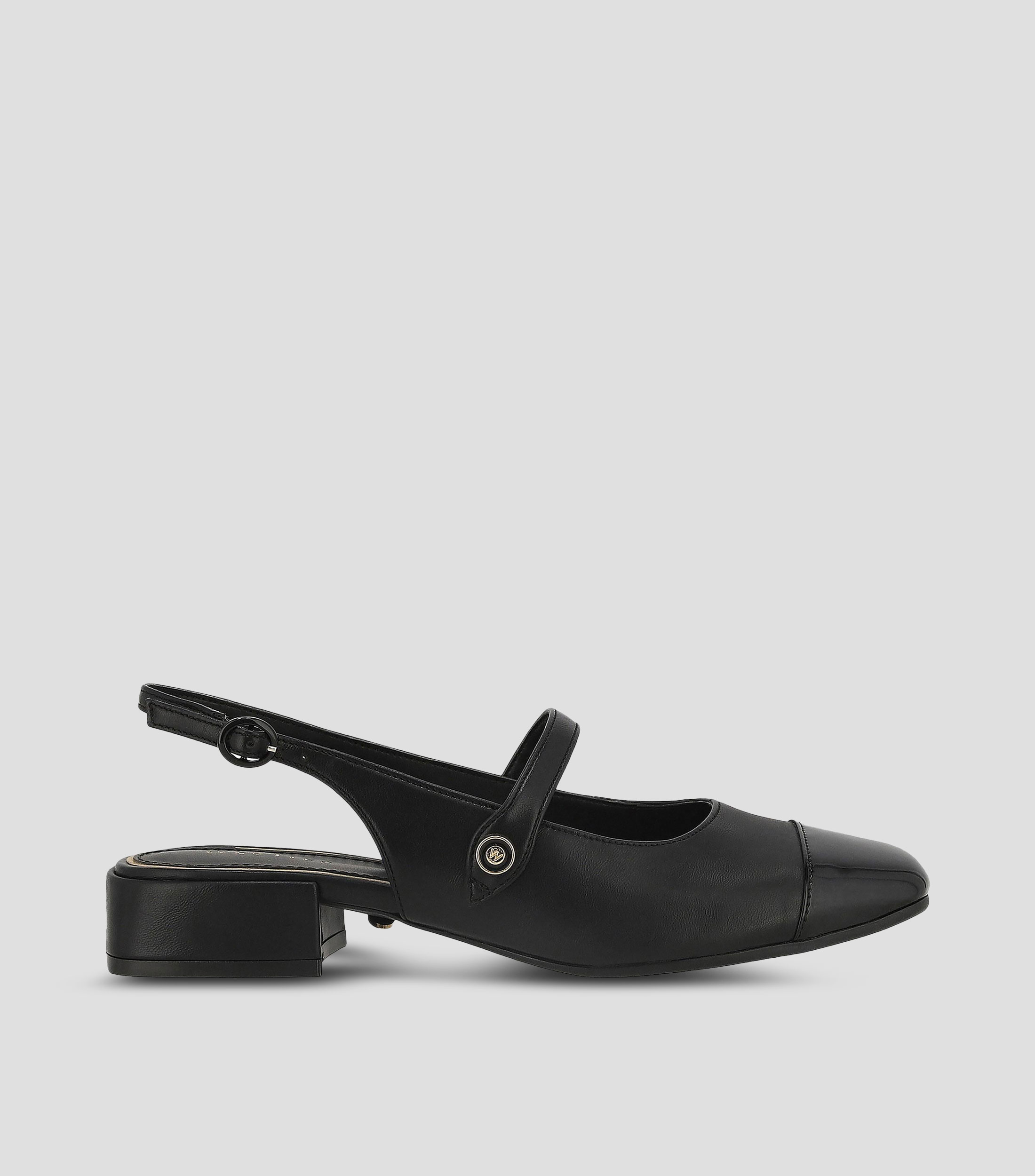Zapatillas Slingback con tacón ancho de 2.5 cm Mujer
