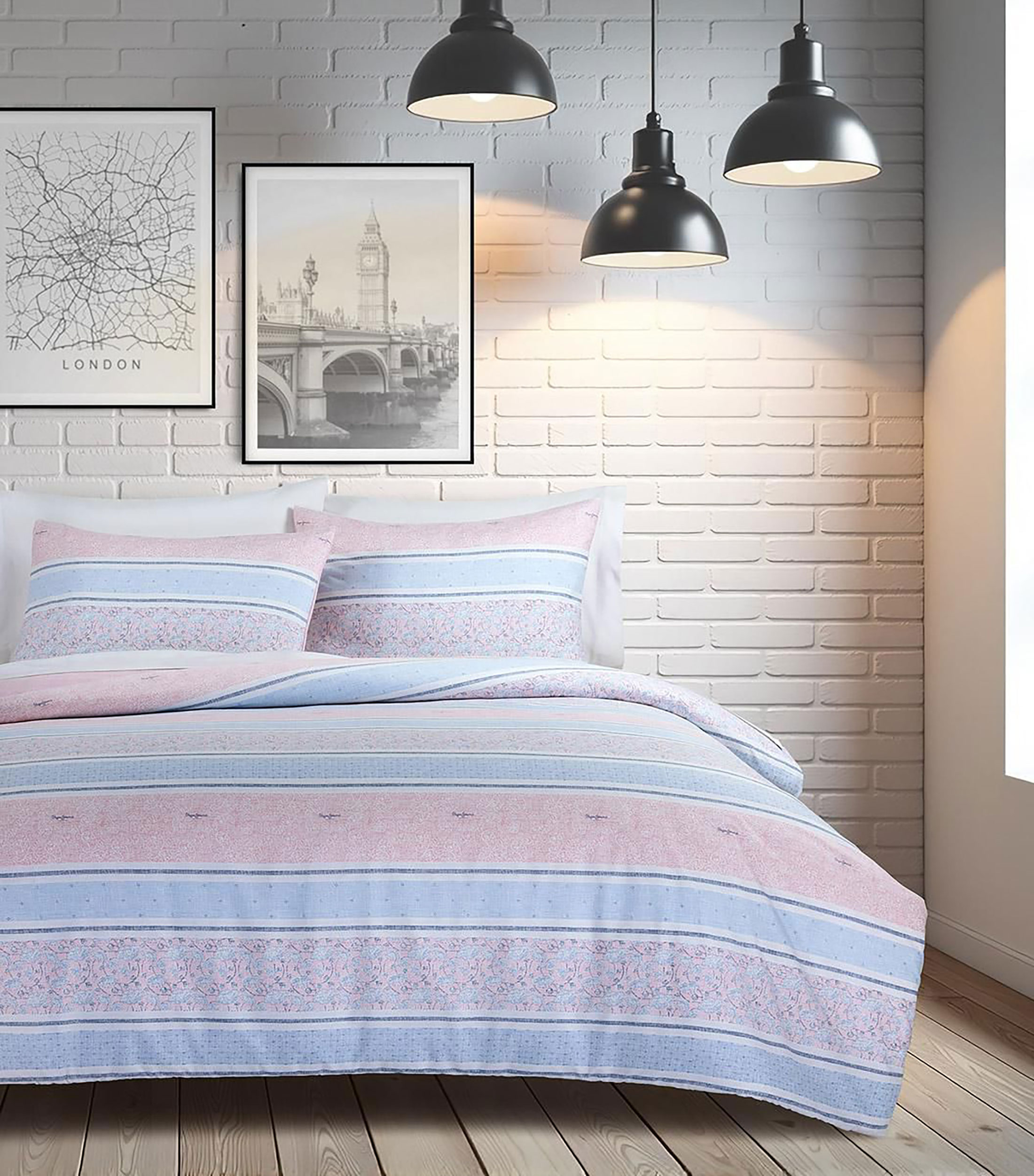 Juego de Edredón Matrimonial/Queen size Freya