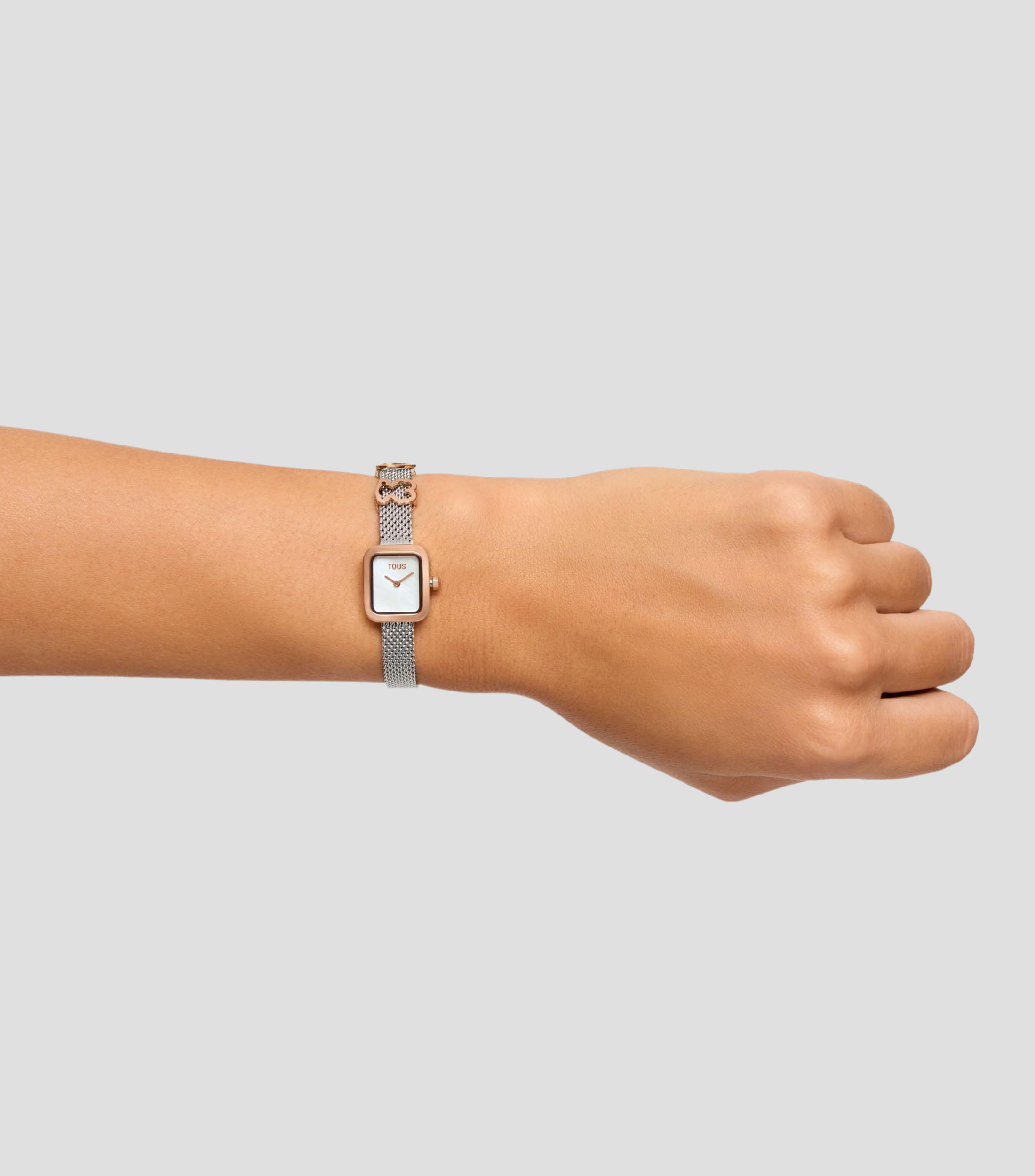 Reloj para Mujer Icon Time Charms Clásico Dorado Rosado, Plata