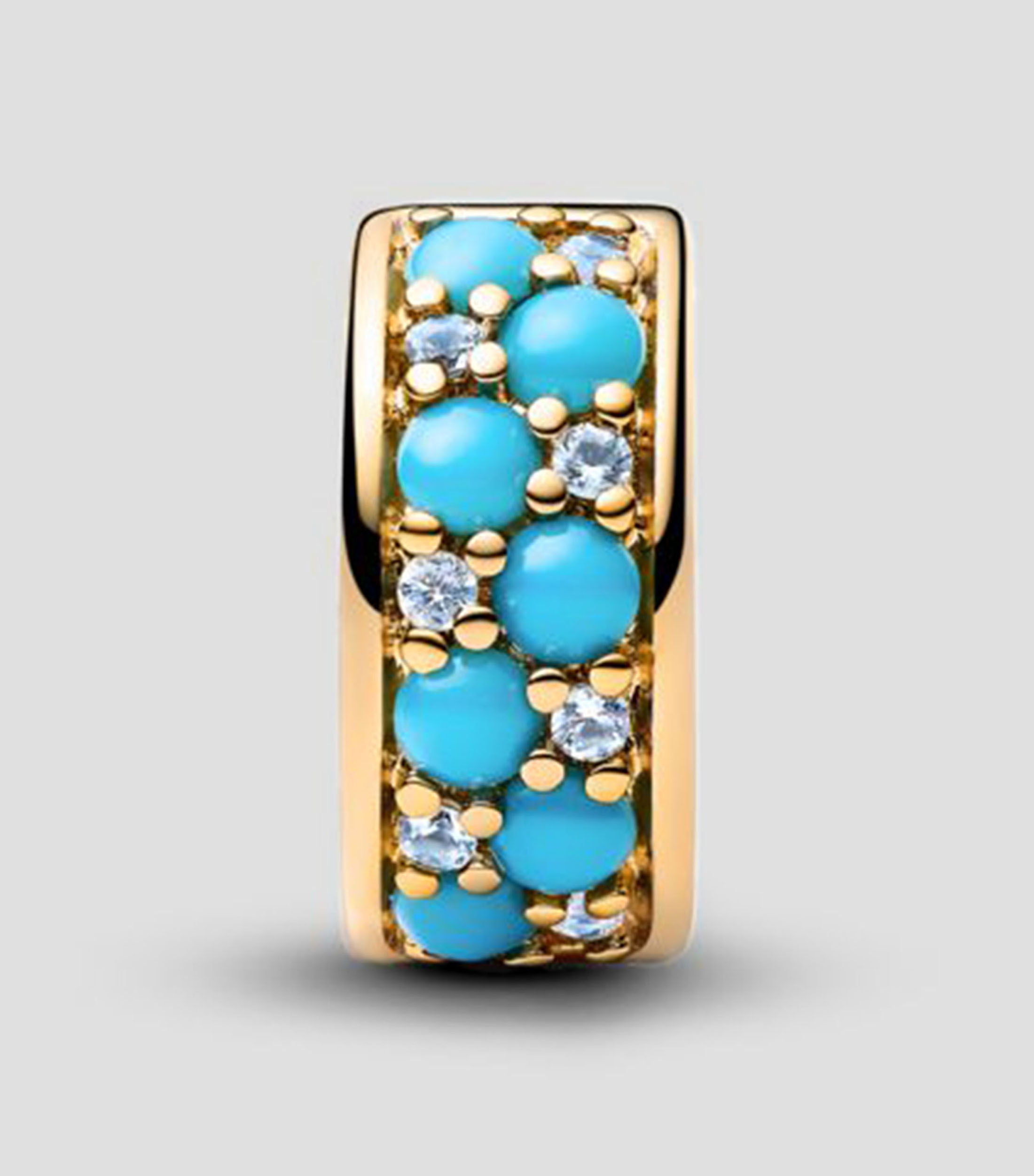Charm de Clip en plata Unisex