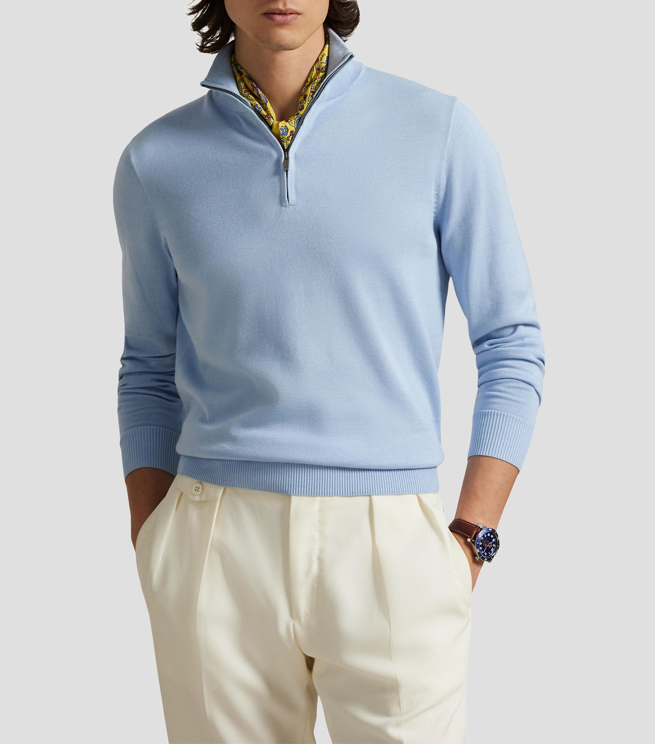 Suéter cuello alto Hombre