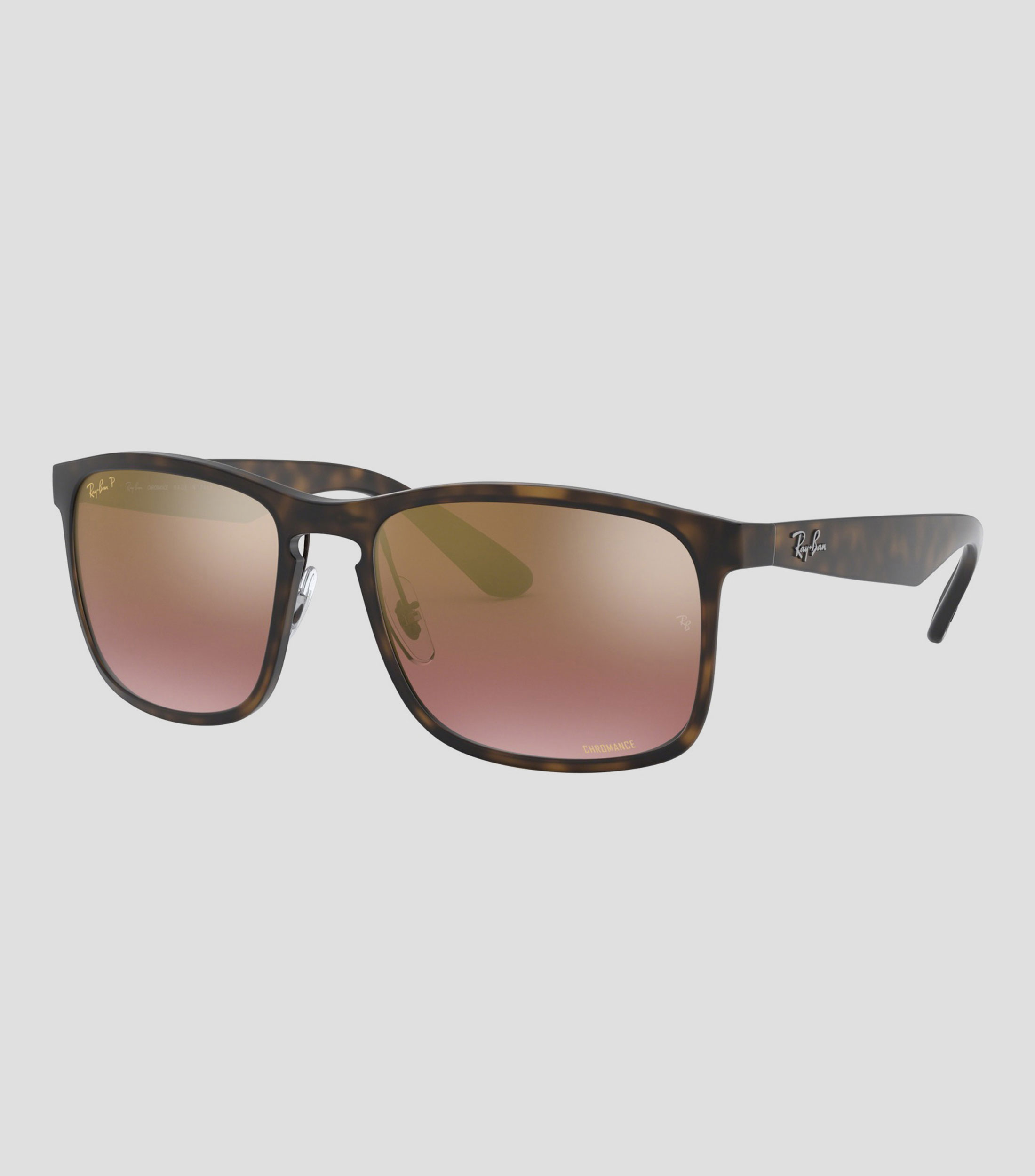 Lentes de sol cuadrados Chromance Hombre