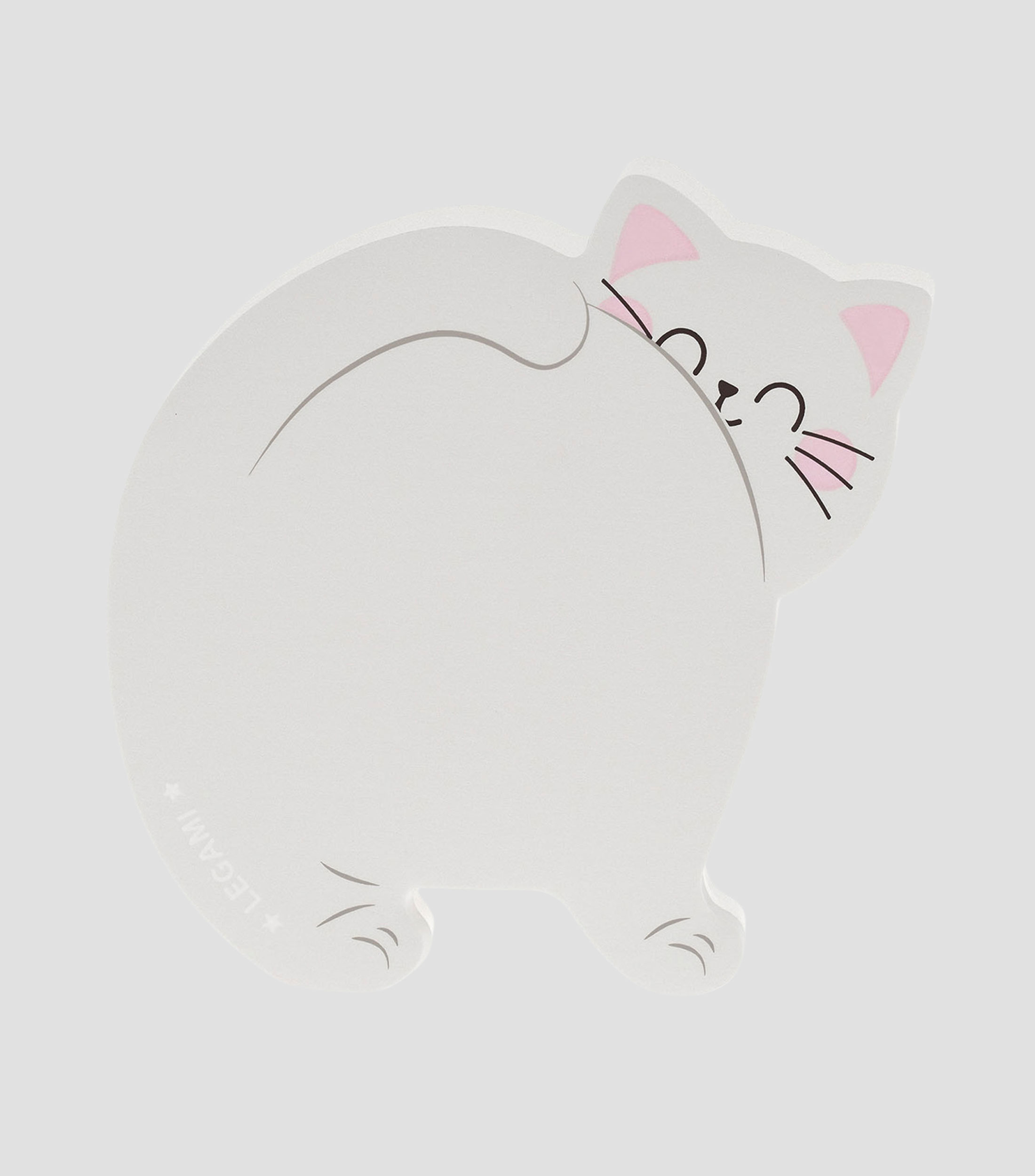 Bloc de Notas Adhesivas de Gatito