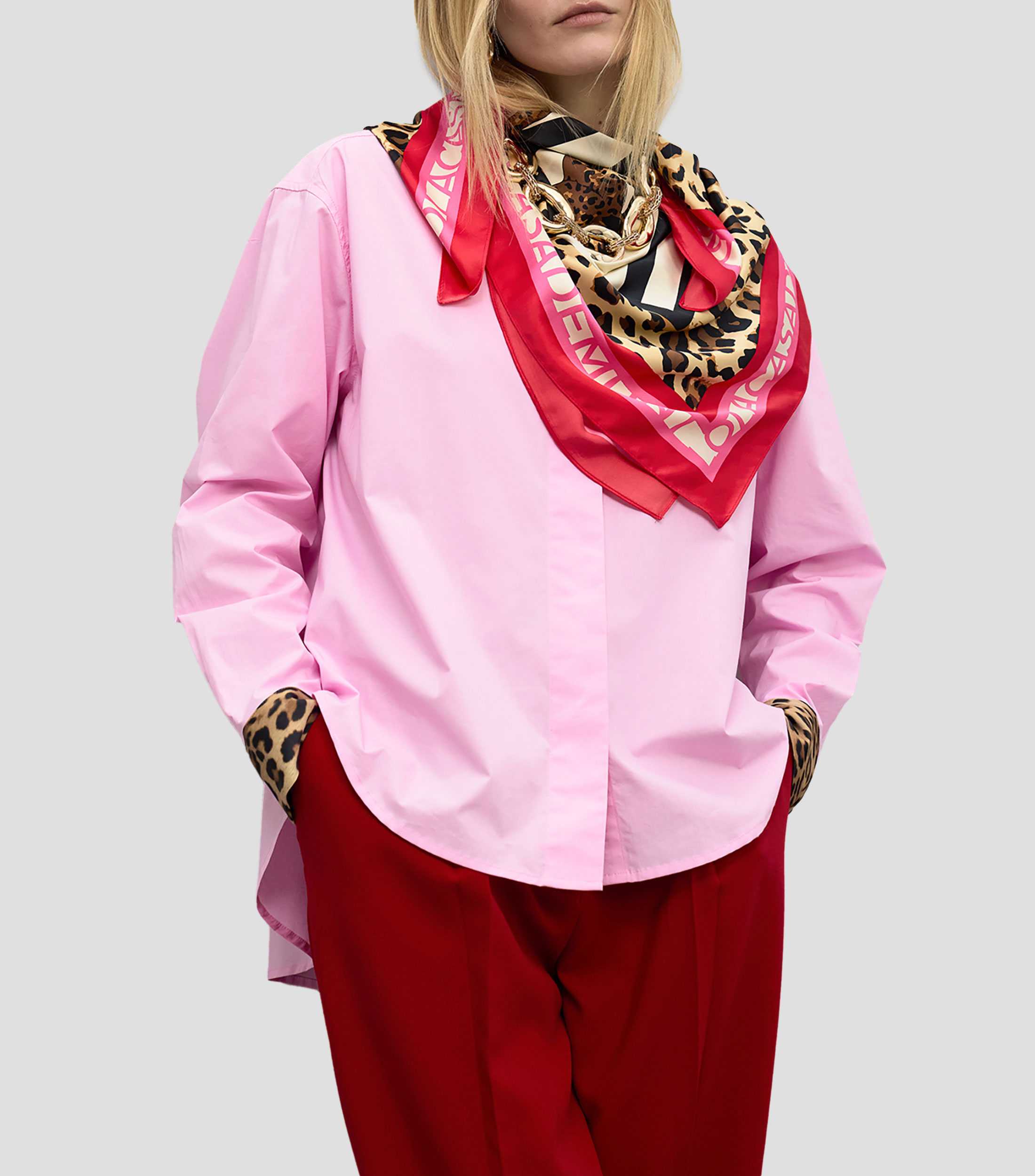 Pañuelo estampado Mujer