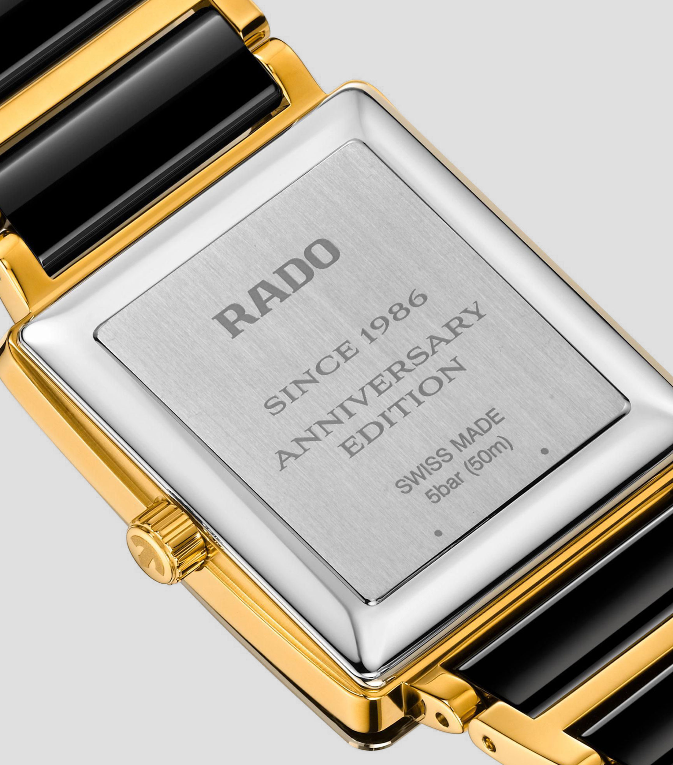 Reloj Unisex Integral Casual Negro, Dorado