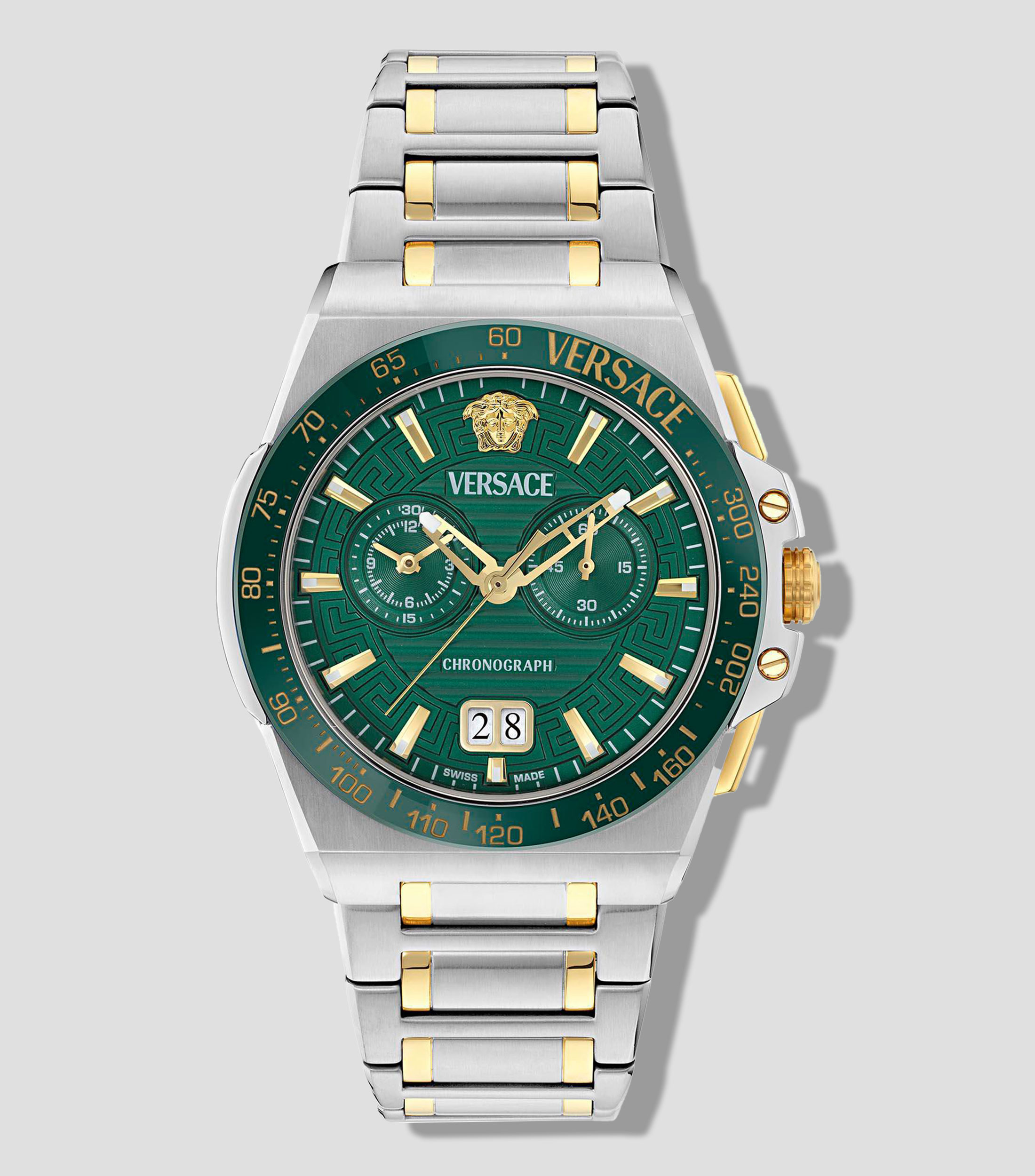 Reloj para Hombre Greca Reaction Deportivo Verde, Plateado