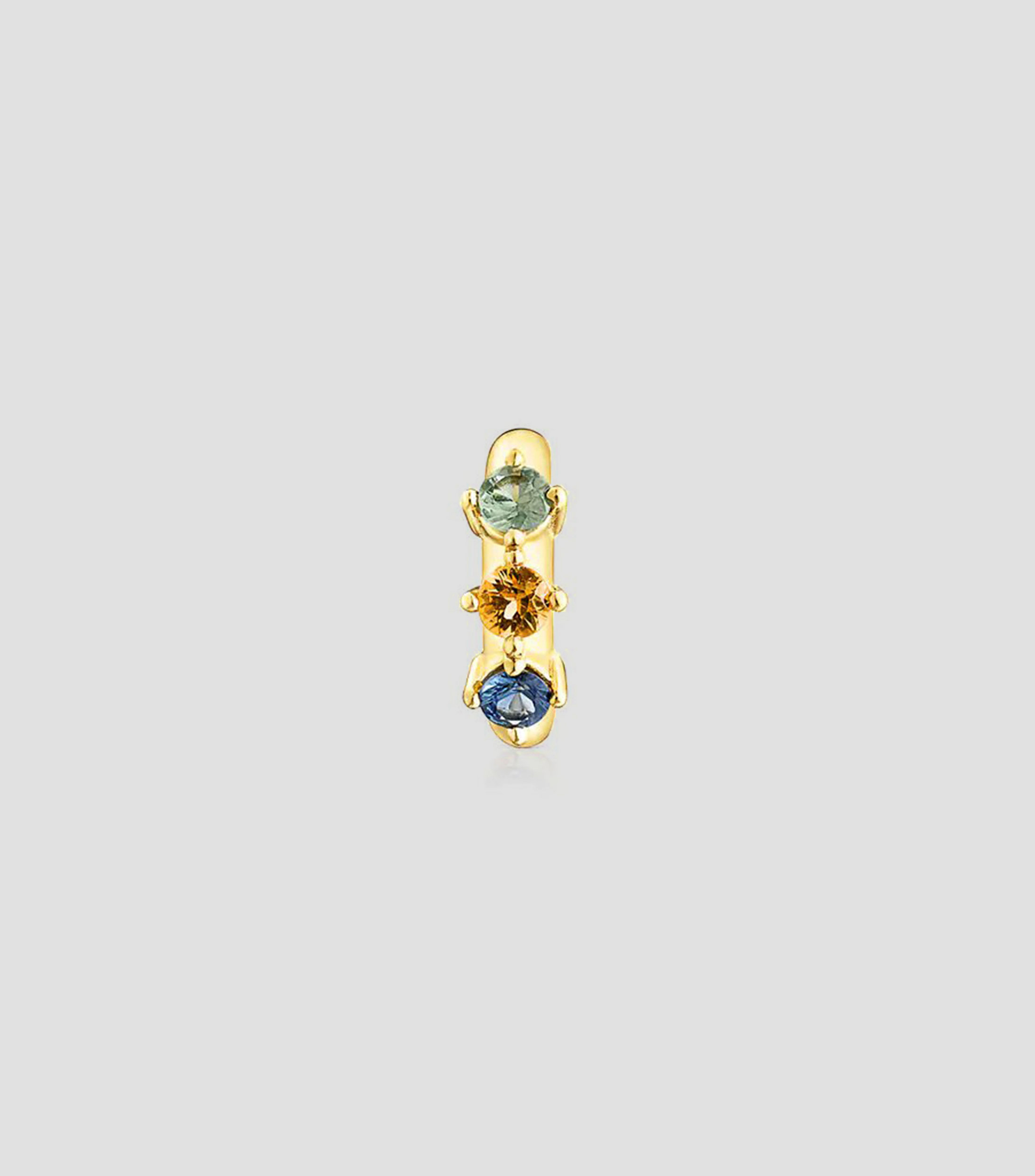 Arete en plata Glaring Mujer