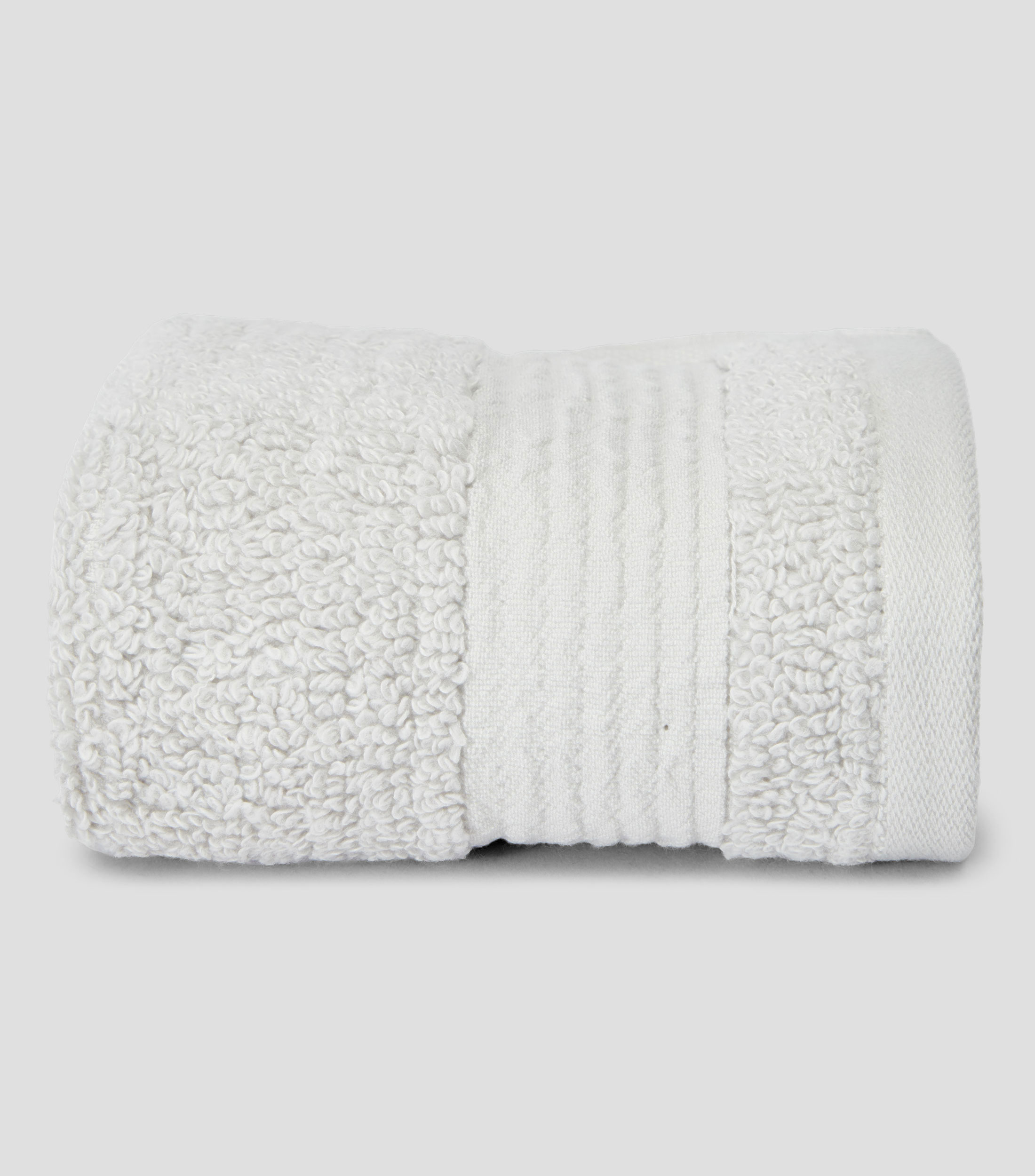 Toalla Facial Pergamon Plateada
