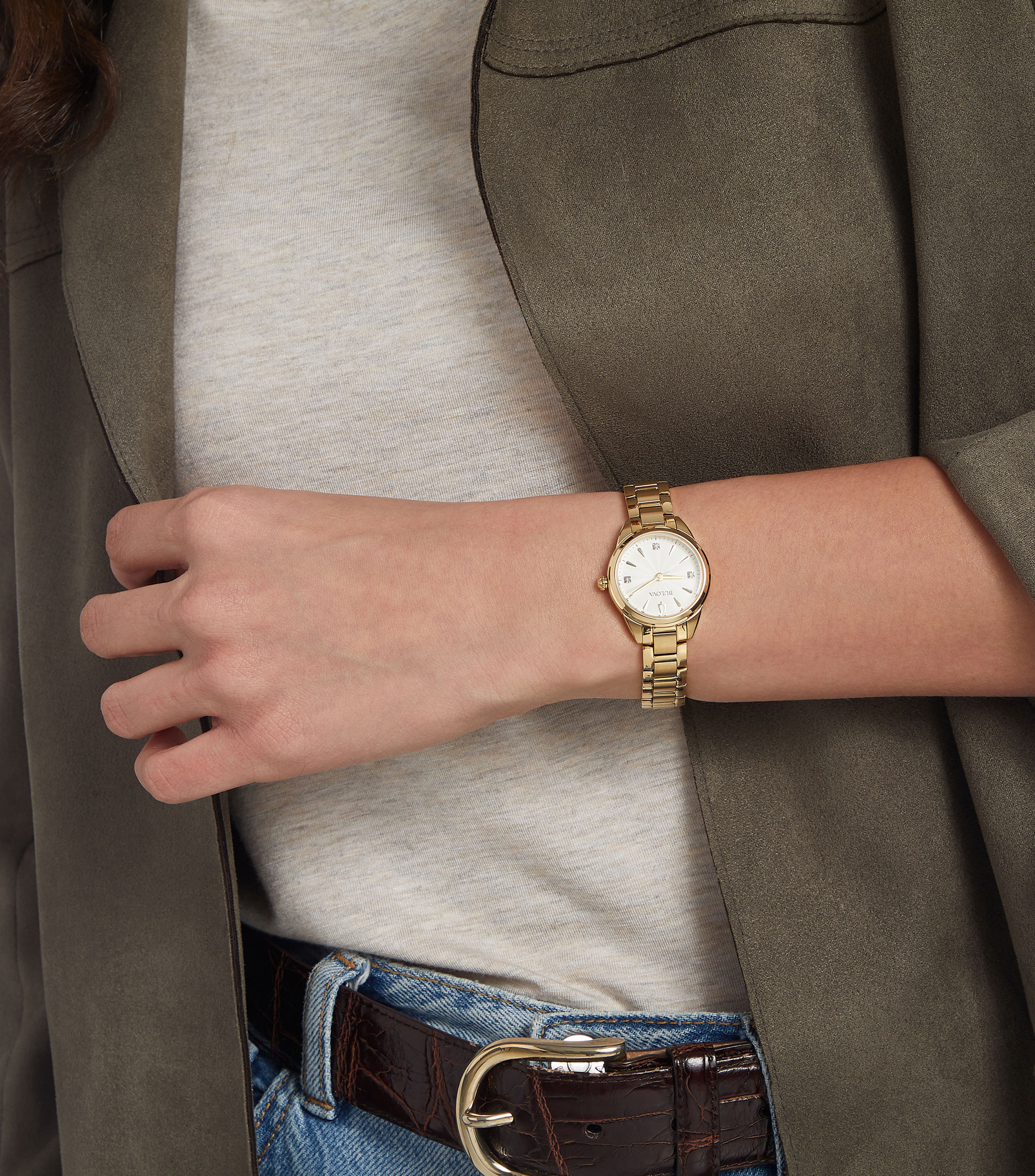 Reloj para Mujer Sutton de Vestir, Dorado