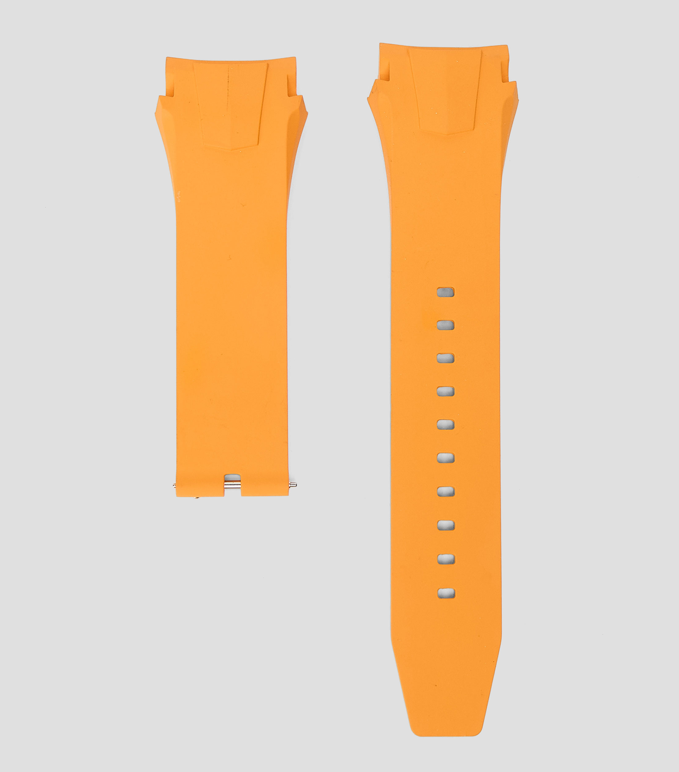 Extensible para reloj Dark Matter en caucho naranja