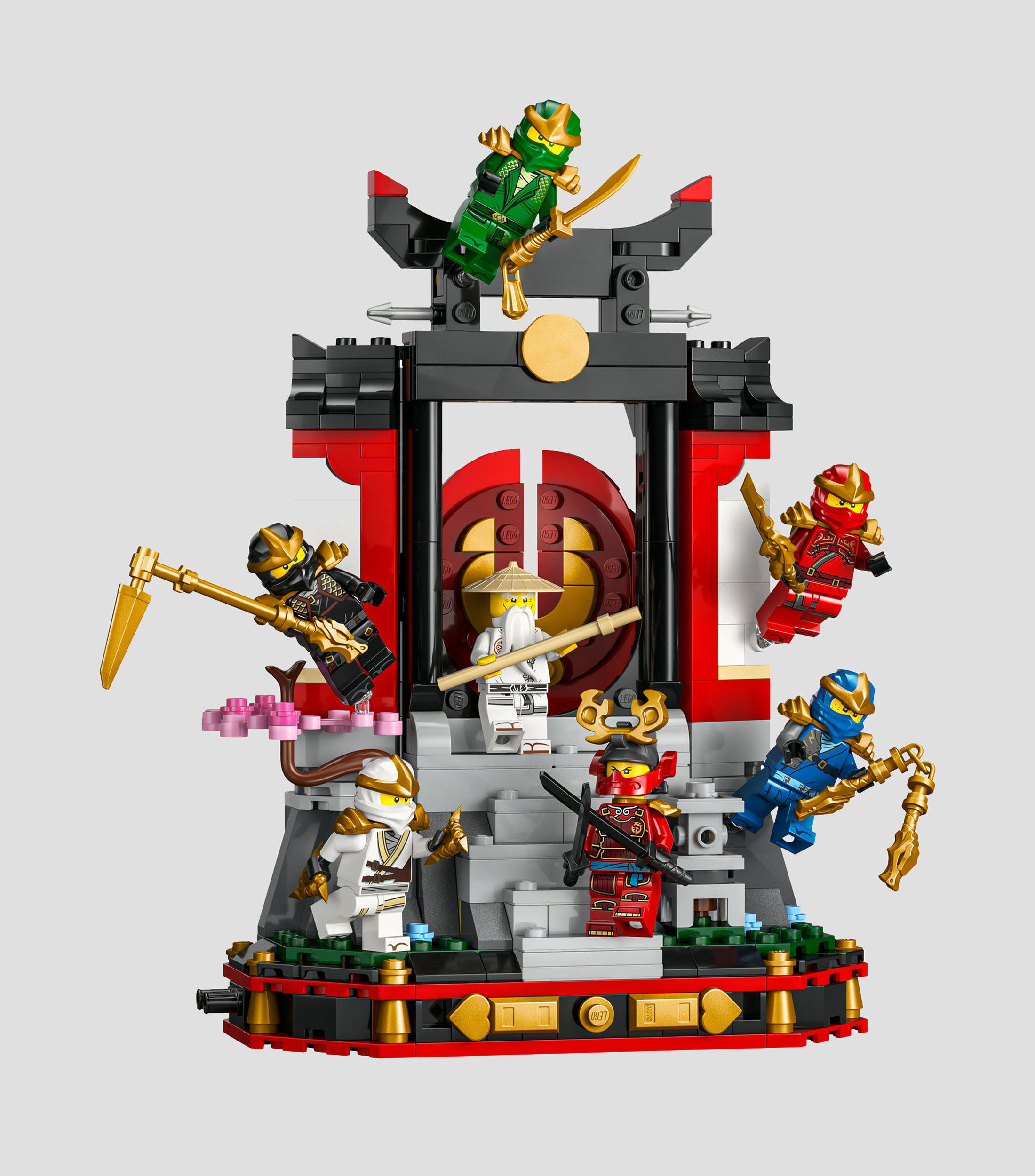 Lego NINJAGO, Exhibición de Personajes Ninja: 15 Aniversario