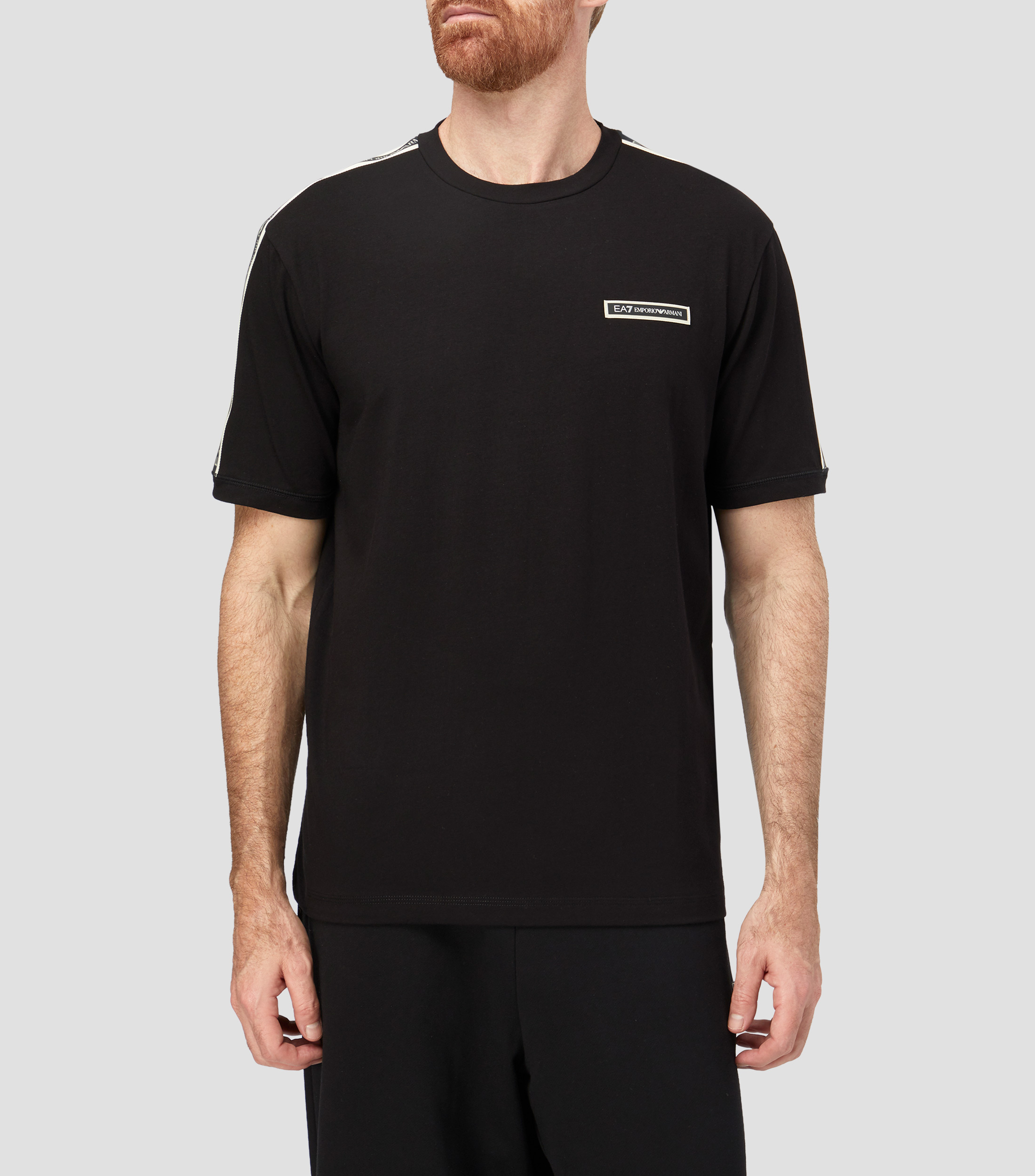 Playera cuello redondo manga corta lisa Hombre