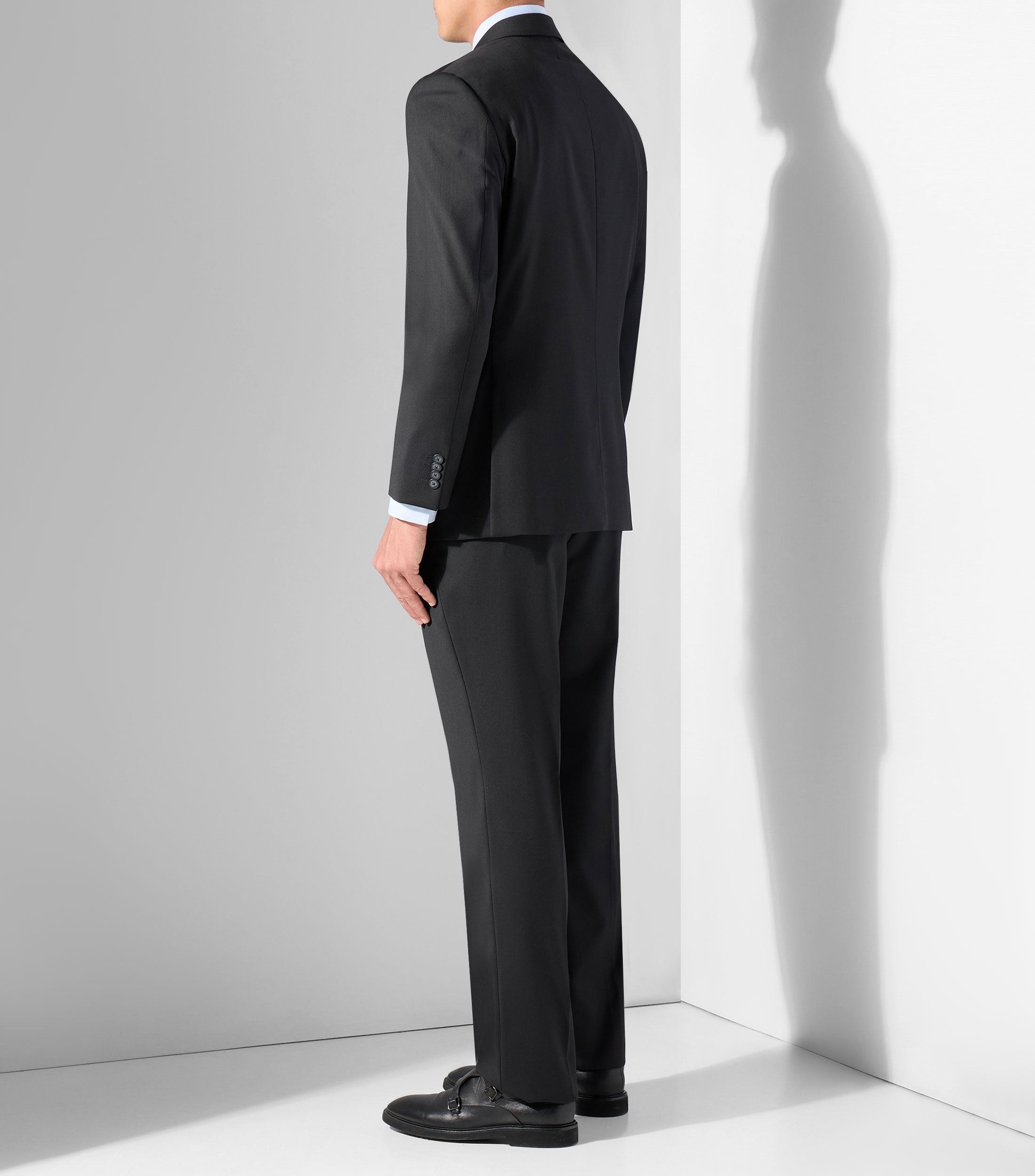 Traje de corte regular liso Hombre
