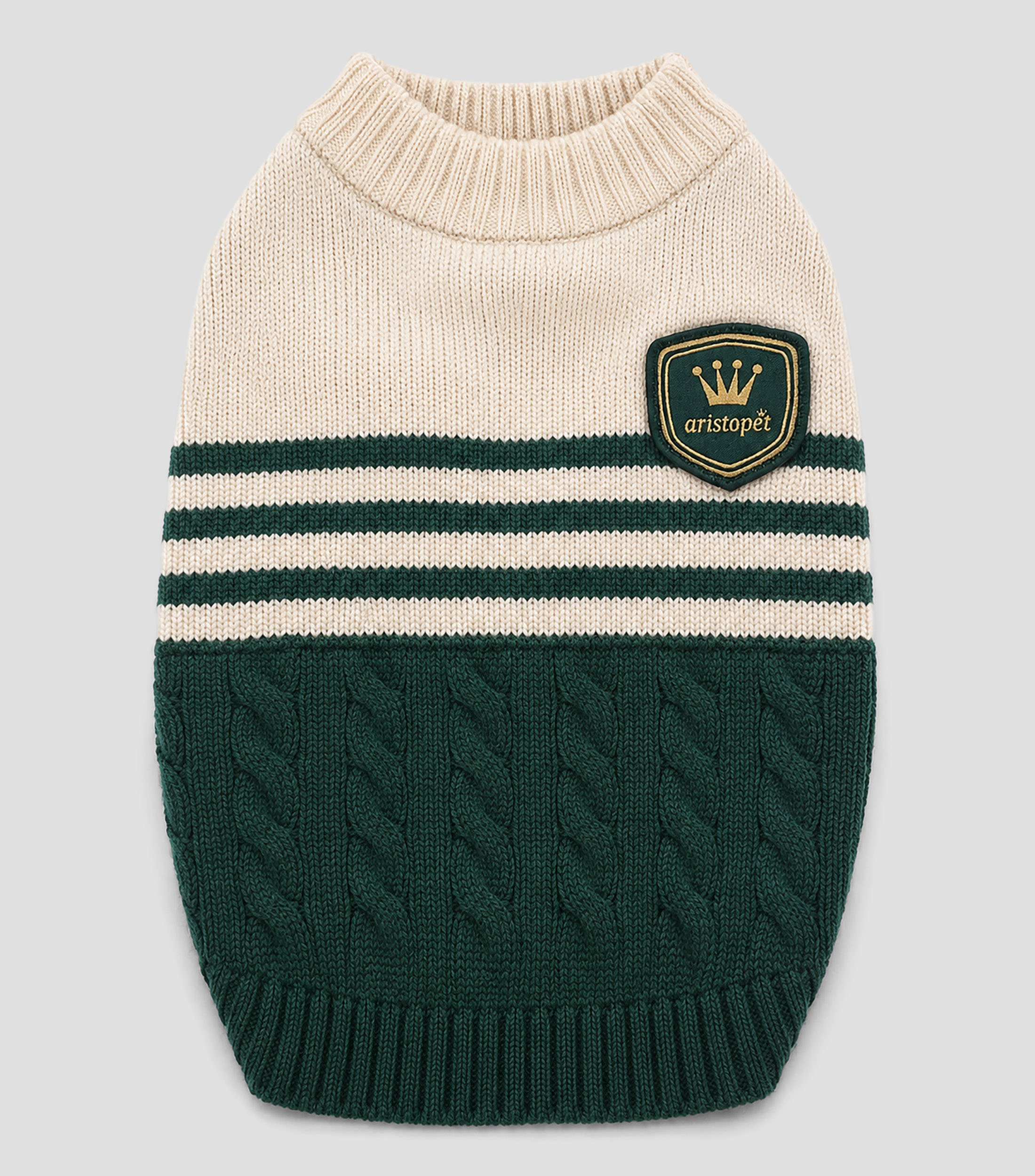 Jersey colegial para perro
