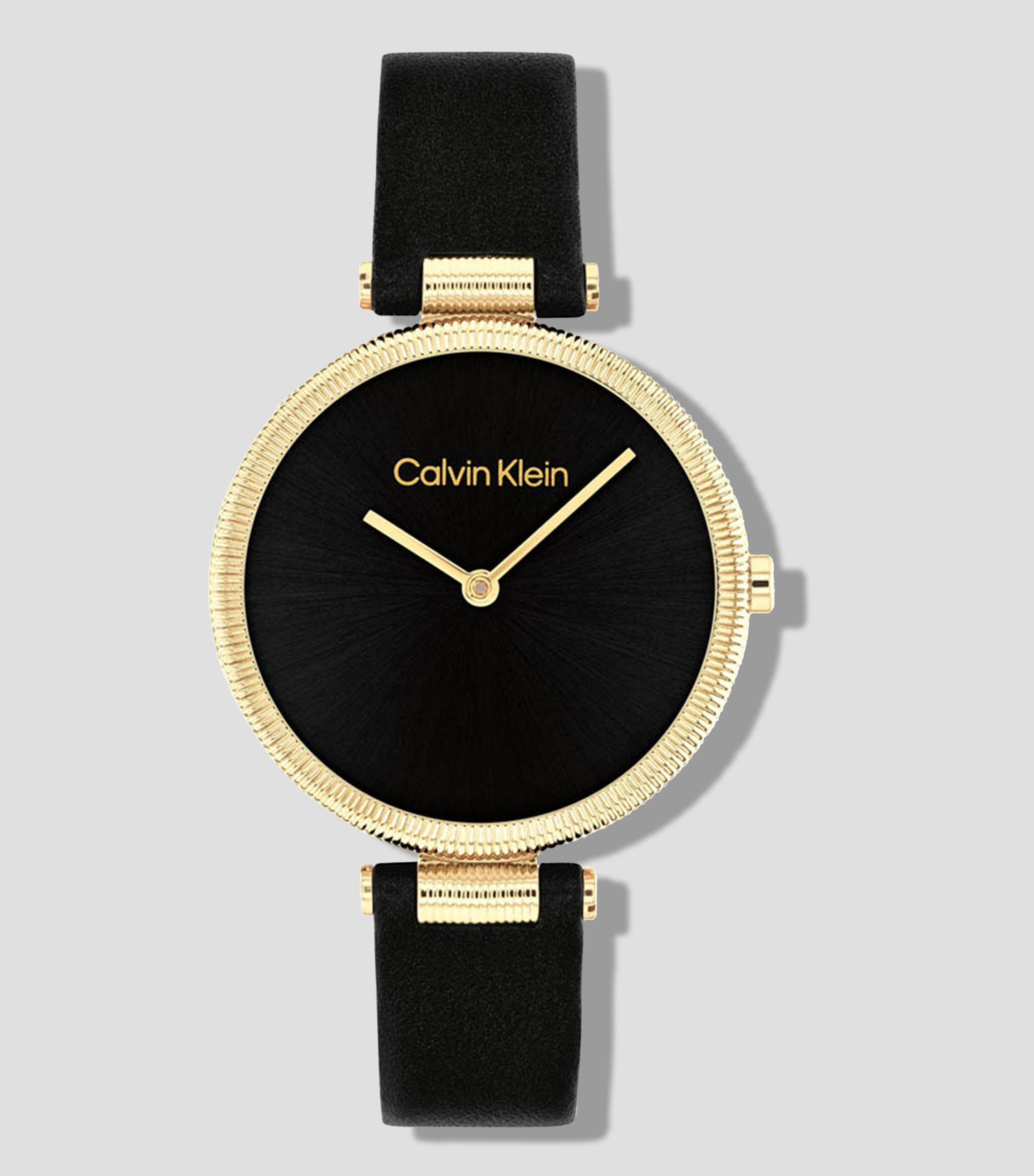Reloj para Mujer Gleam Casual, Dorado, Negro