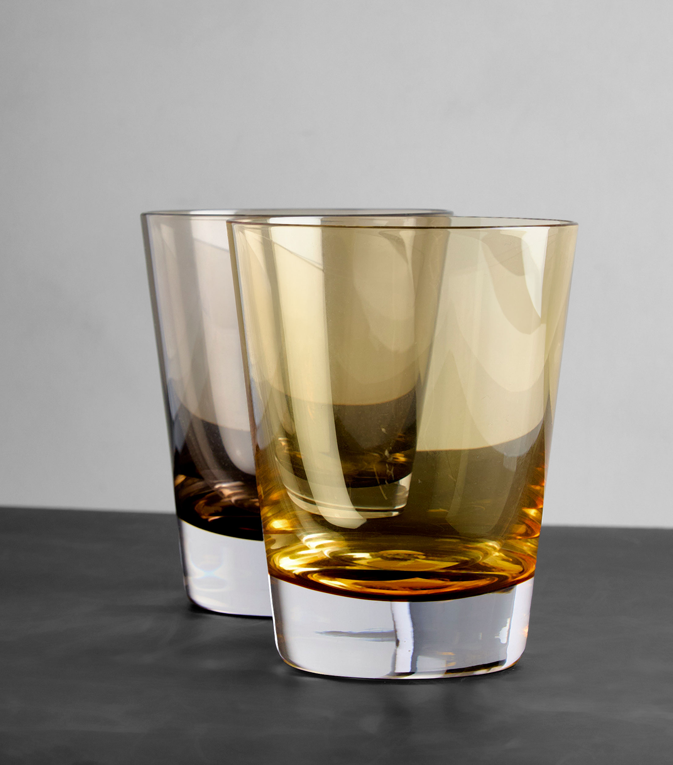 Vaso Old Fashion Colour Concept Amber