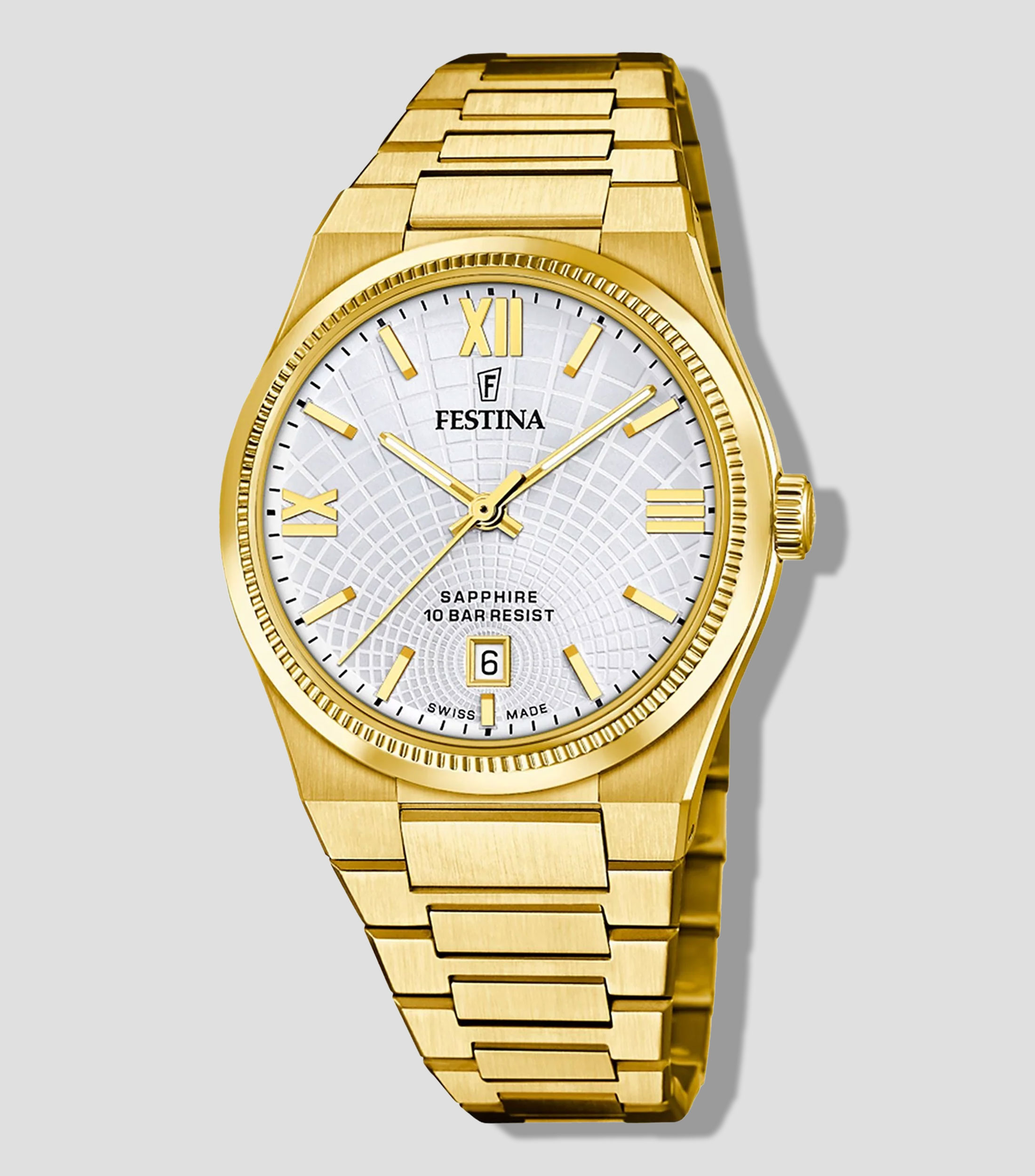 Reloj para Hombre Rive De vestir, Dorado