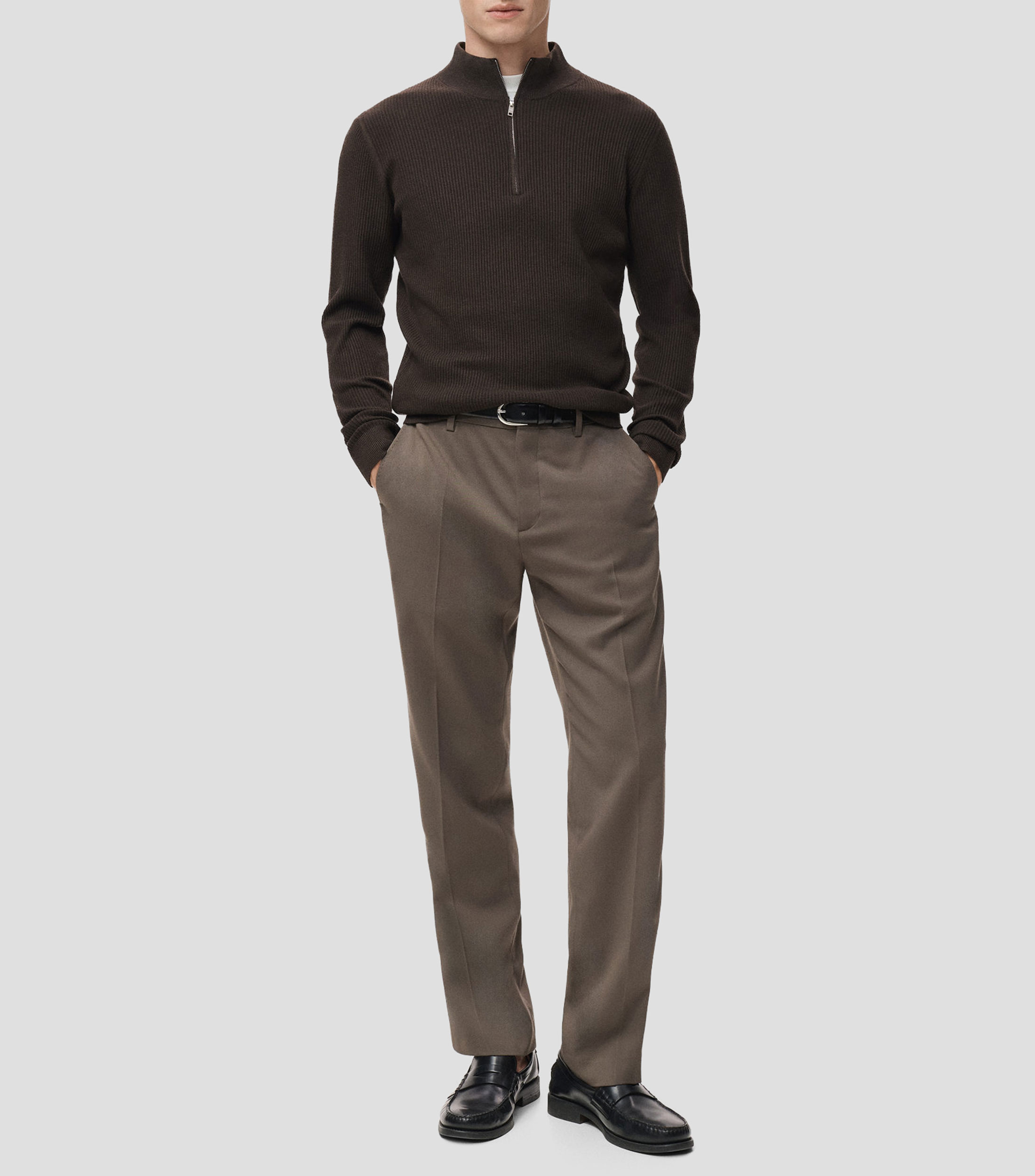 Suéter cuello perkins Hombre
