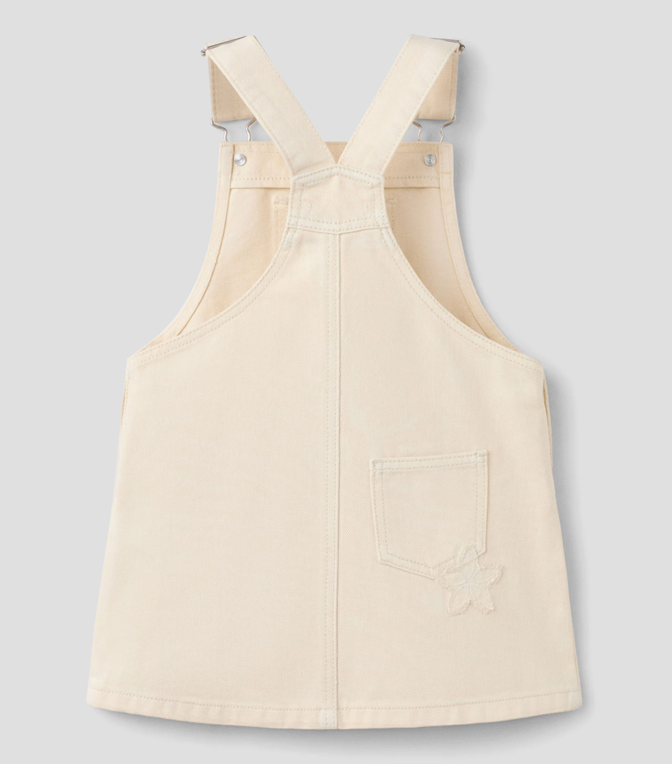Vestido peto liso Niña