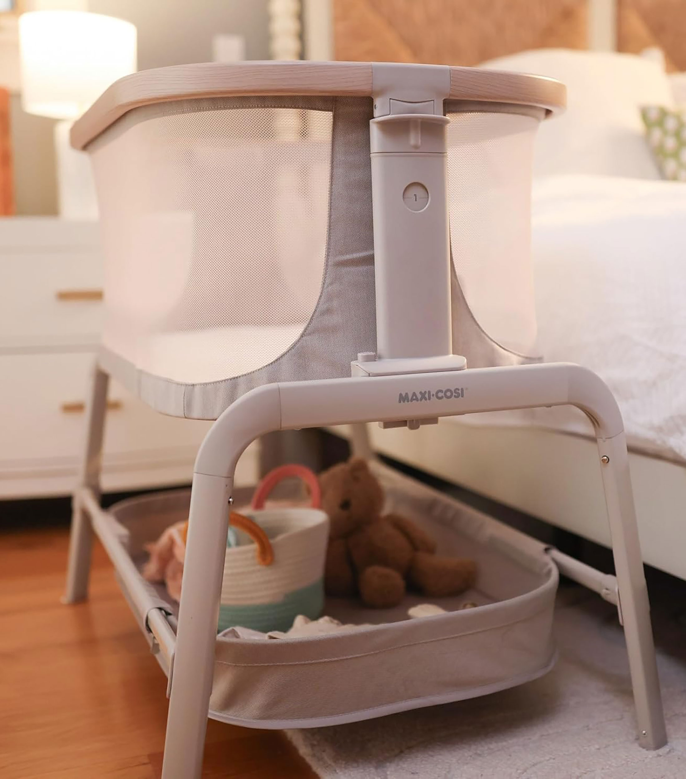Cuna Playard Lora Gris