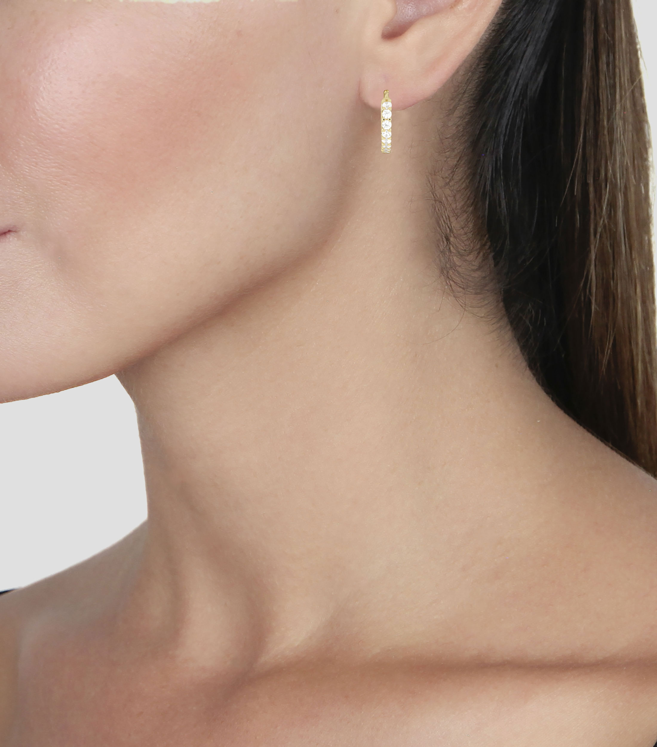 Aretes de corazón Mujer