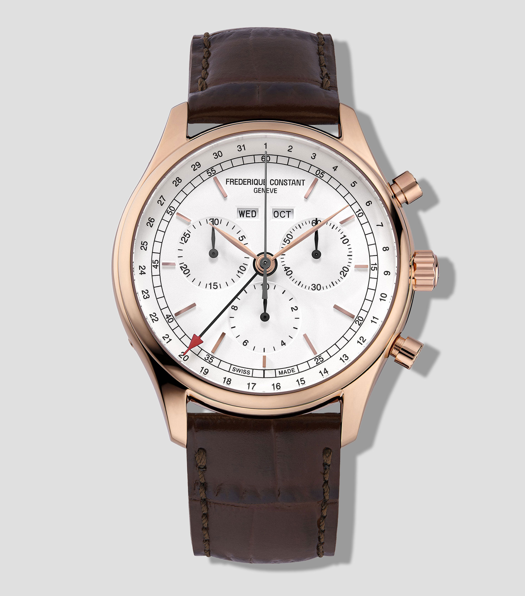 Reloj para Hombre Classics casual tono oro rosa, negro