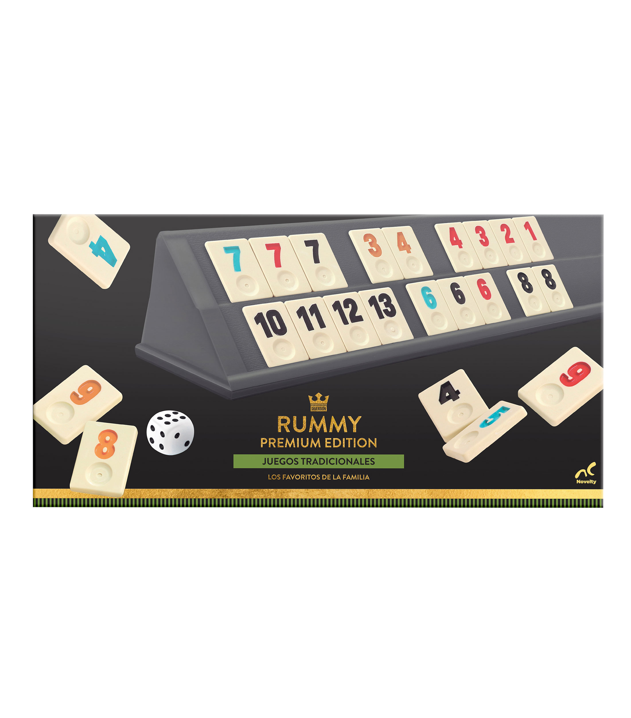 Novelty: Juego De Mesa En Familia Rummy Premium Edition | El Palacio de ...